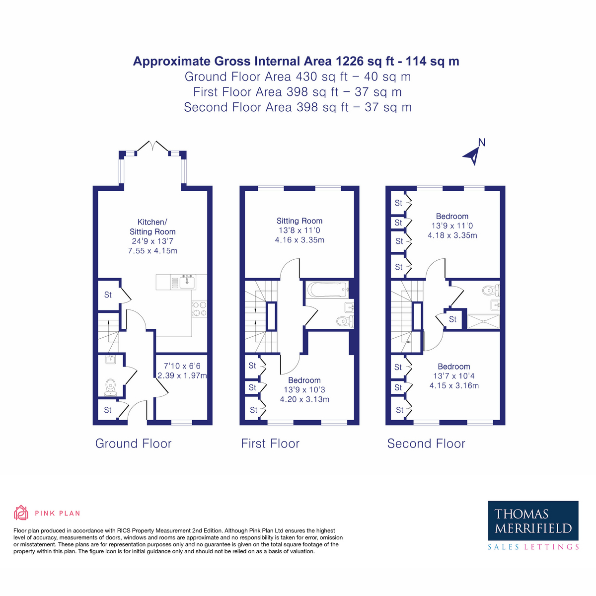 28, Baileys Crescent, Abingdon floorplan