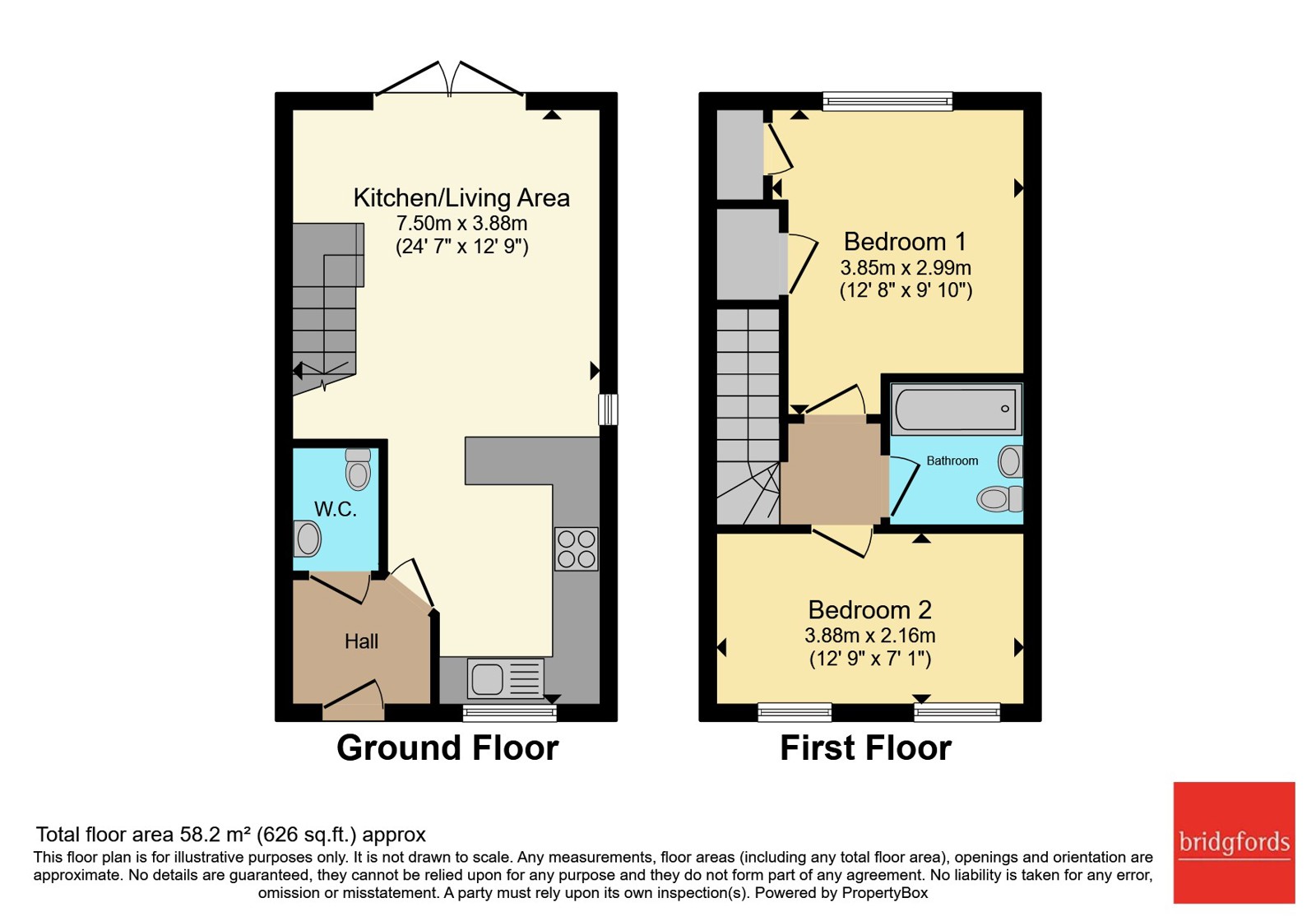 9, Stokesay Lane, Staffordshire floorplan