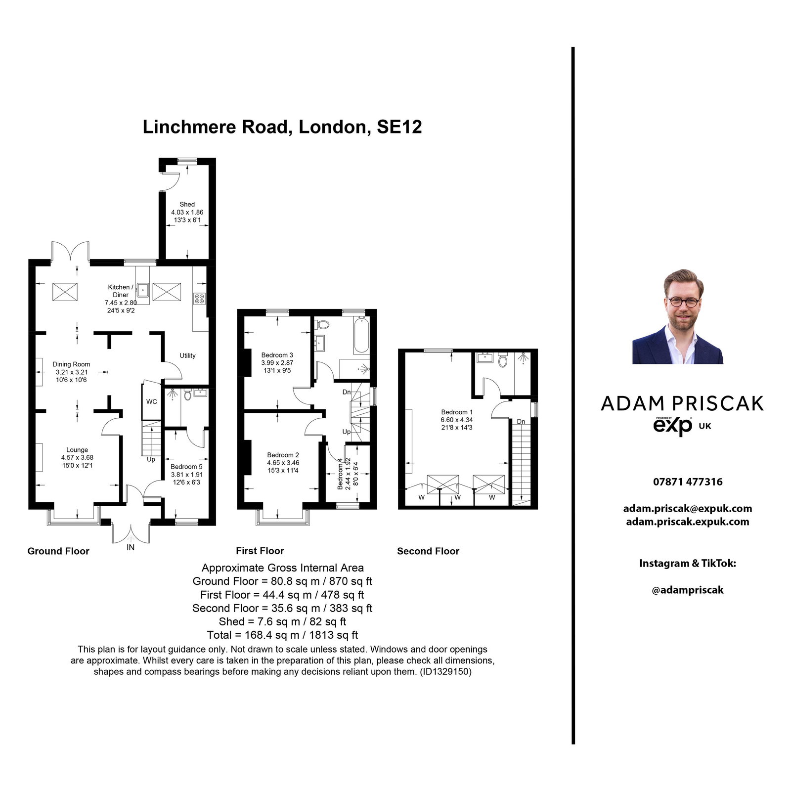 7, Linchmere Road, London floorplan