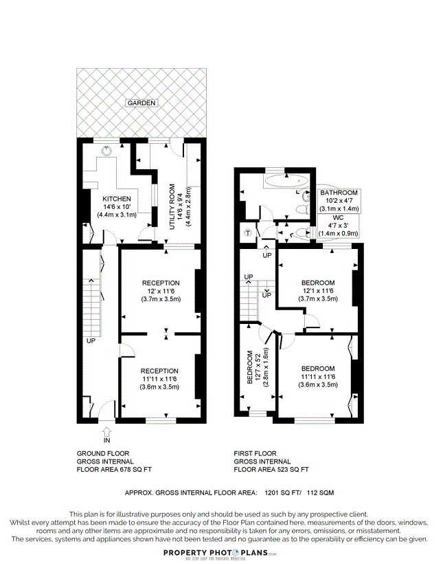 Cricklewood Lane, London, NW2 floorplan