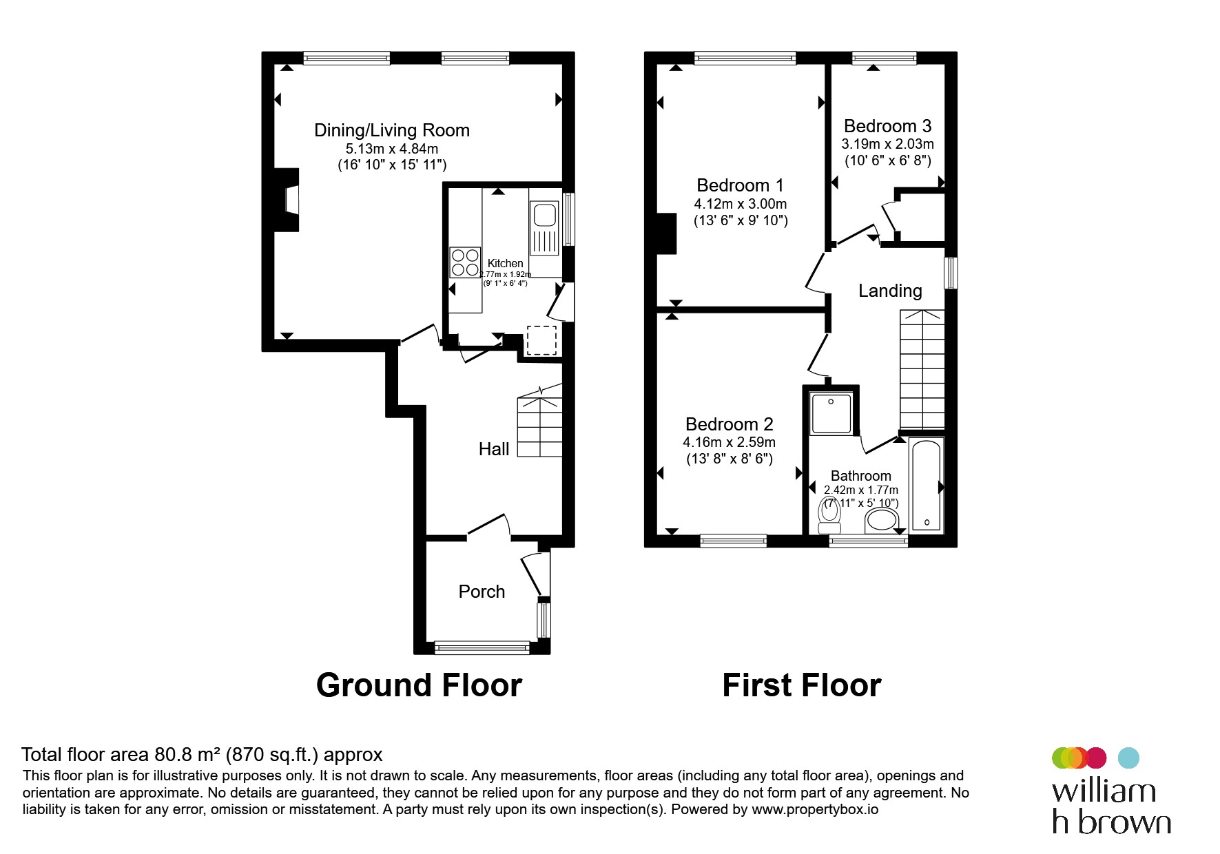 31, Wayside Close, Stowmarket floorplan