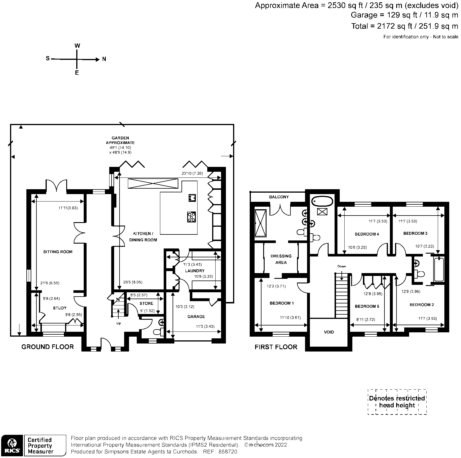 The Fairway, Weybridge KT13, 5 bedroom detached house for sale