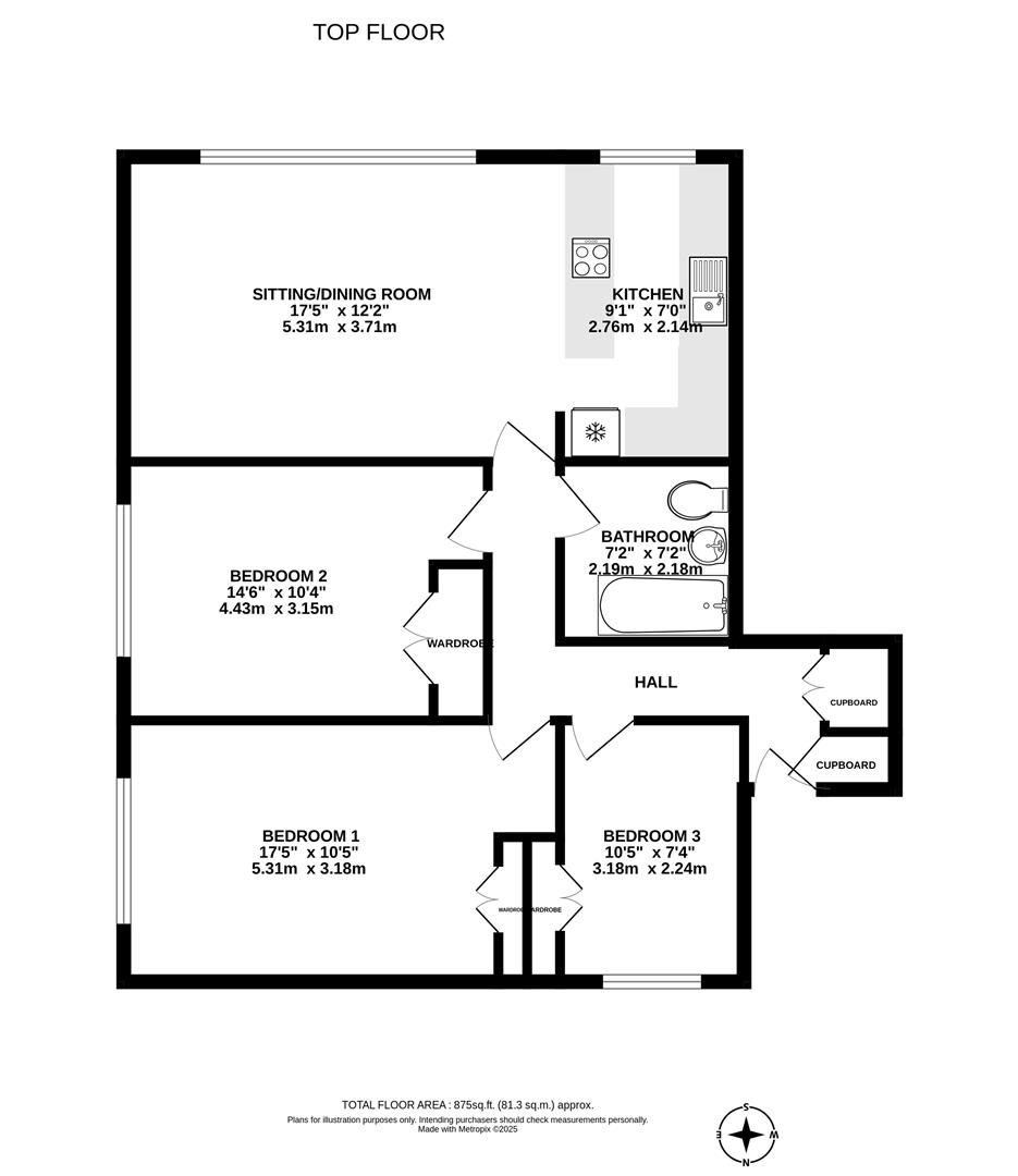 27, Kipling Court, Haywards Heath floorplan