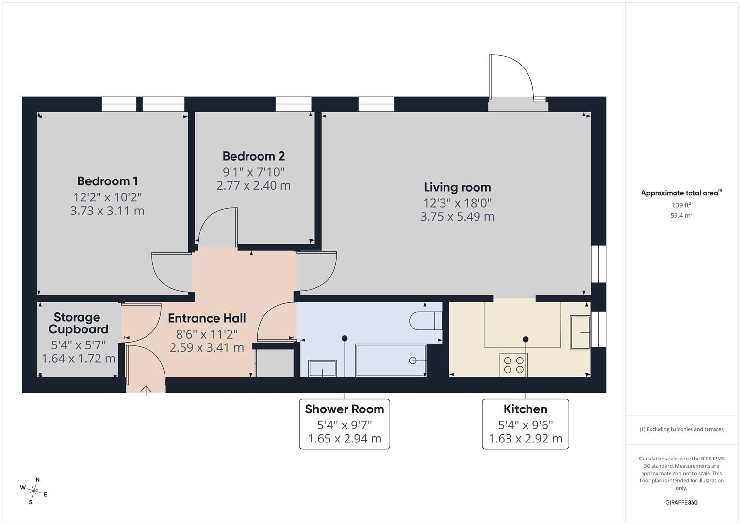 34, Welland Mews, Stamford floorplan