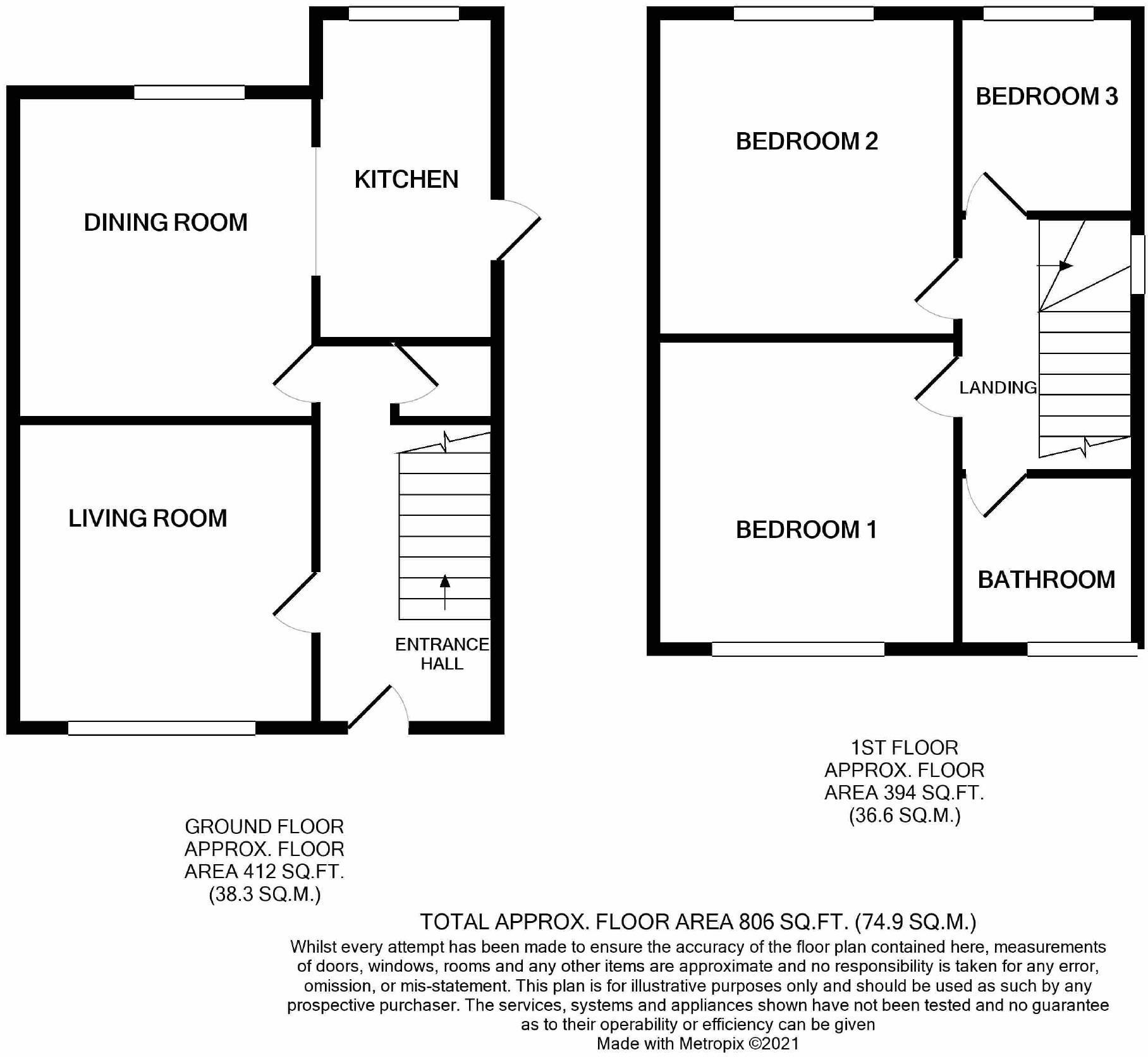 82, Finlay Road, Gloucester floorplan
