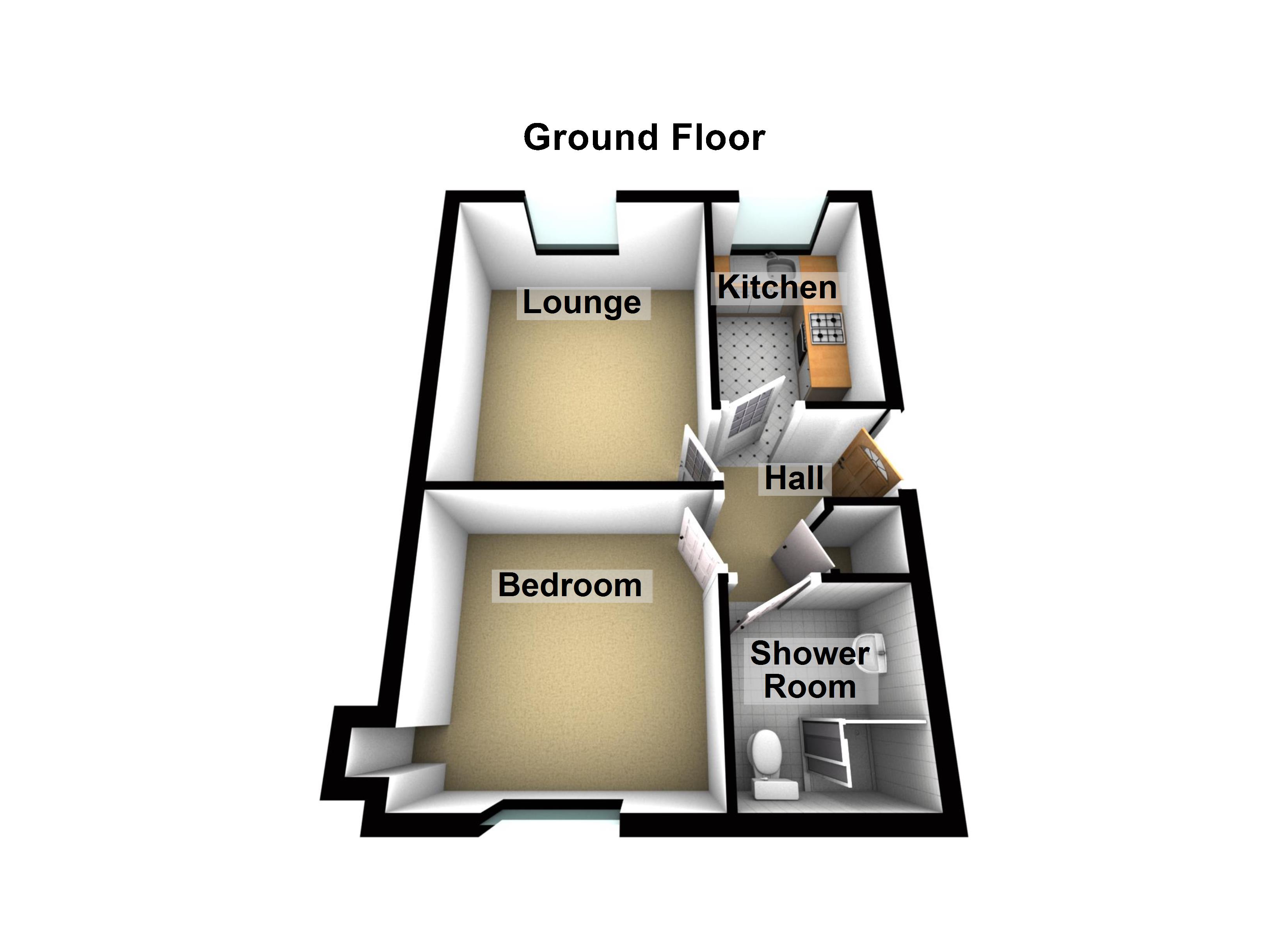 Flat 2, 11, Jeanfield Road, Perth floorplan