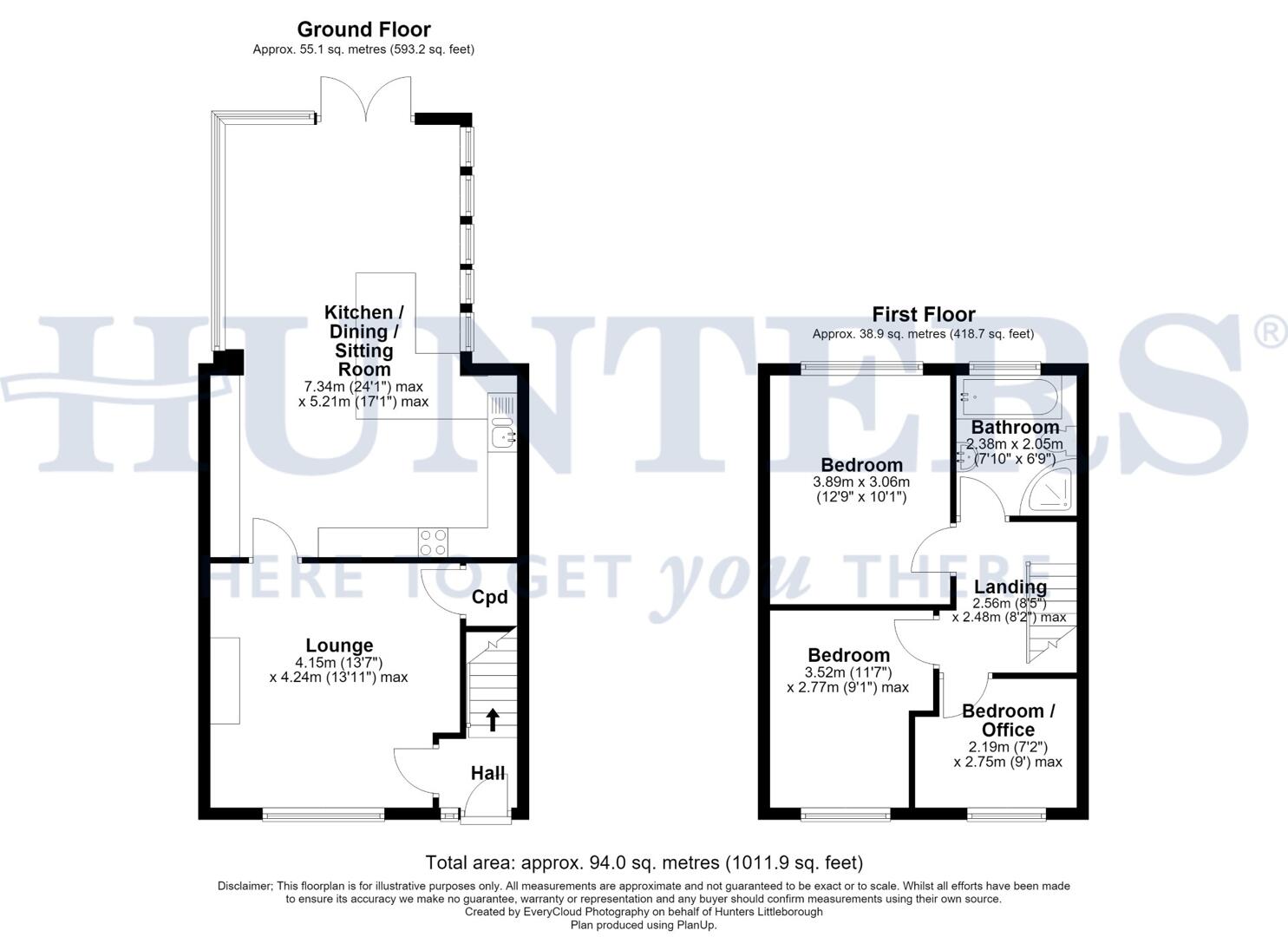 44, Shore Mount, Littleborough floorplan
