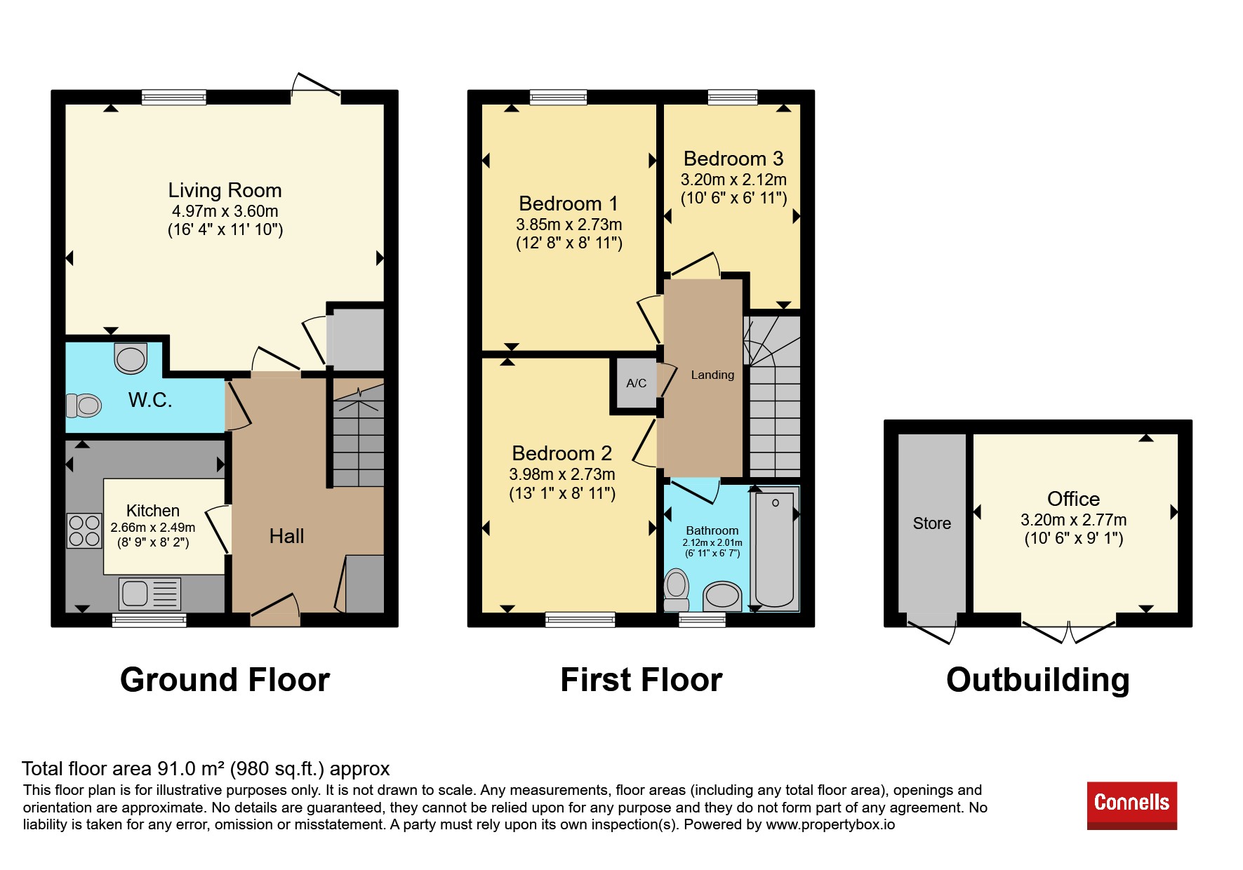 14, Paine Close, Aylesbury floorplan