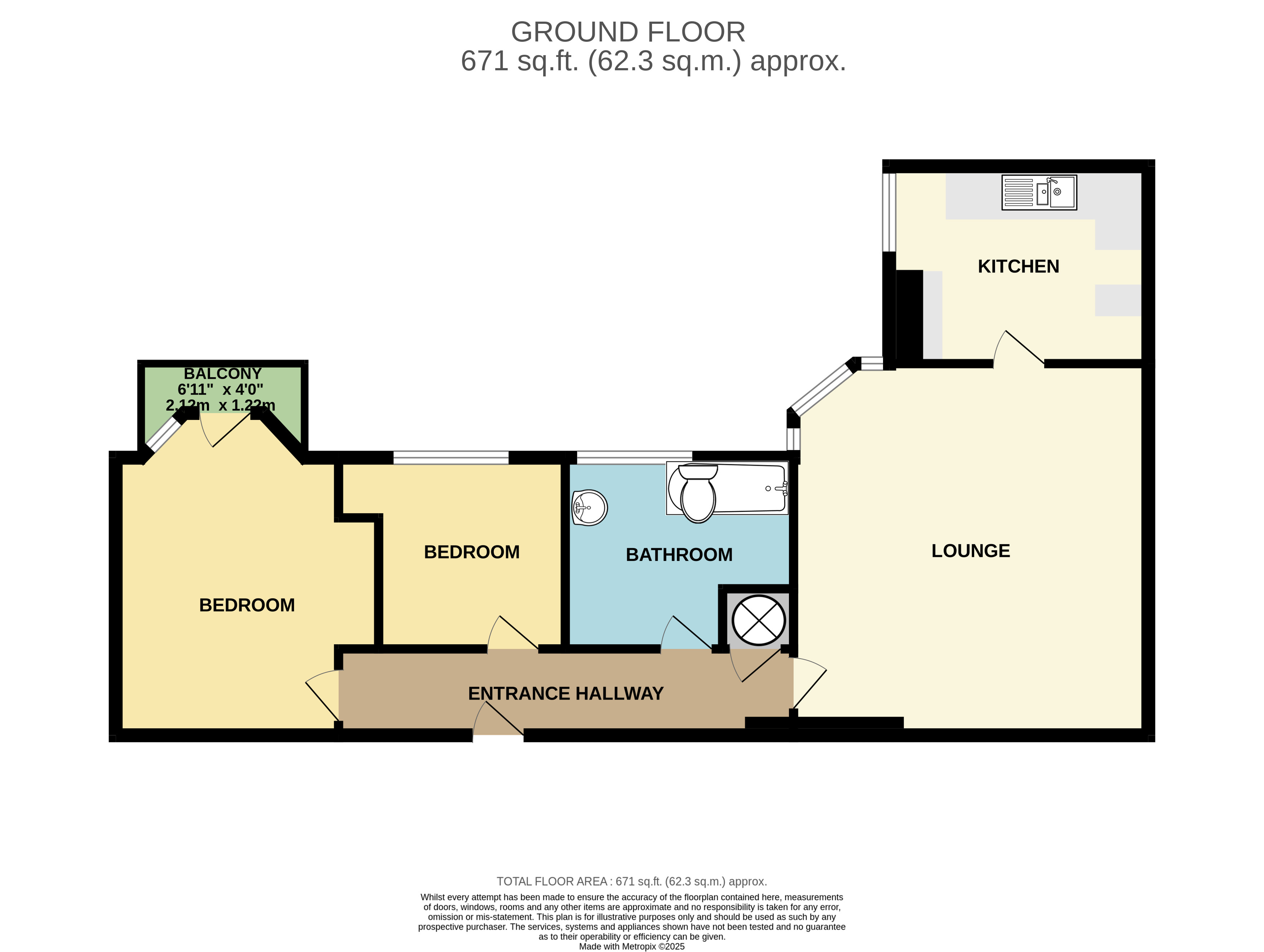 Marine Parade East, Essex floorplan