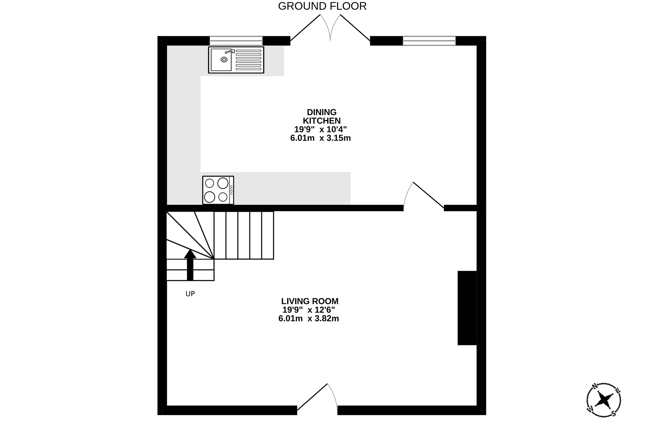 10, Church Avenue, Onchan floorplan