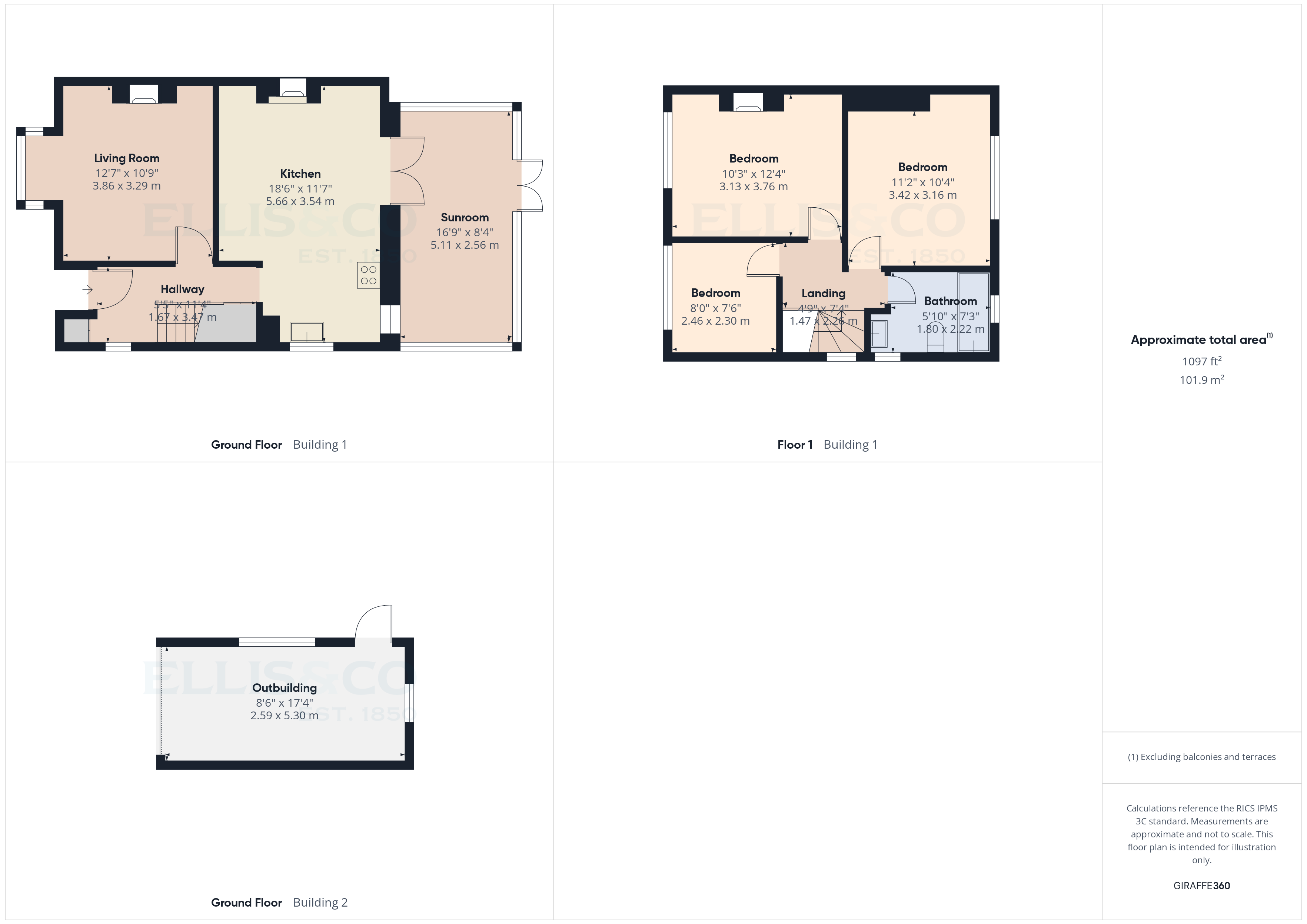 2, Lawn Road, Kent floorplan