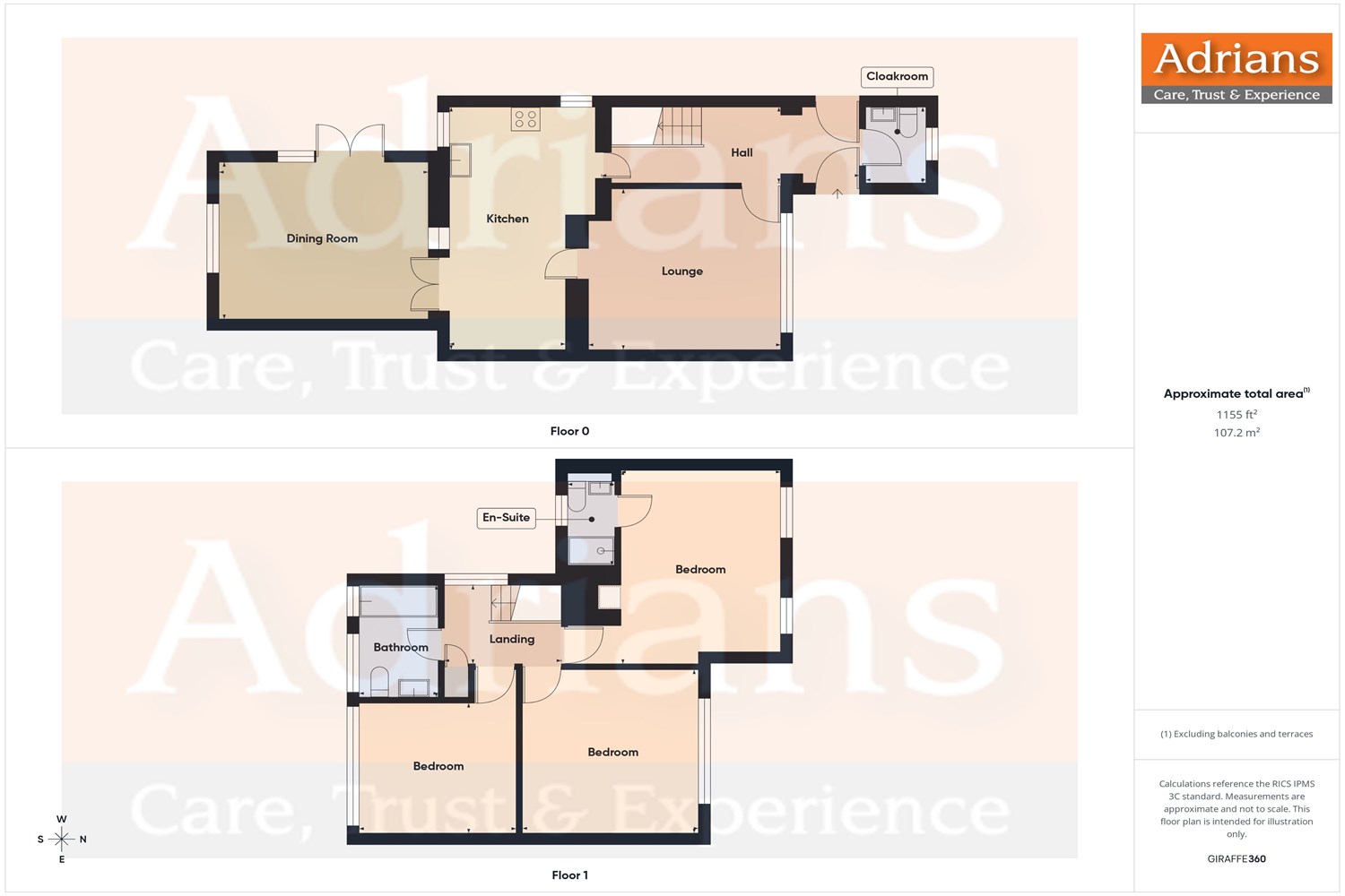 3, New Road, Broomfield, Chelmsford floorplan