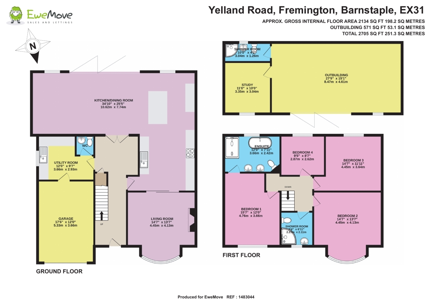 53, Yelland Road, Barnstaple floorplan