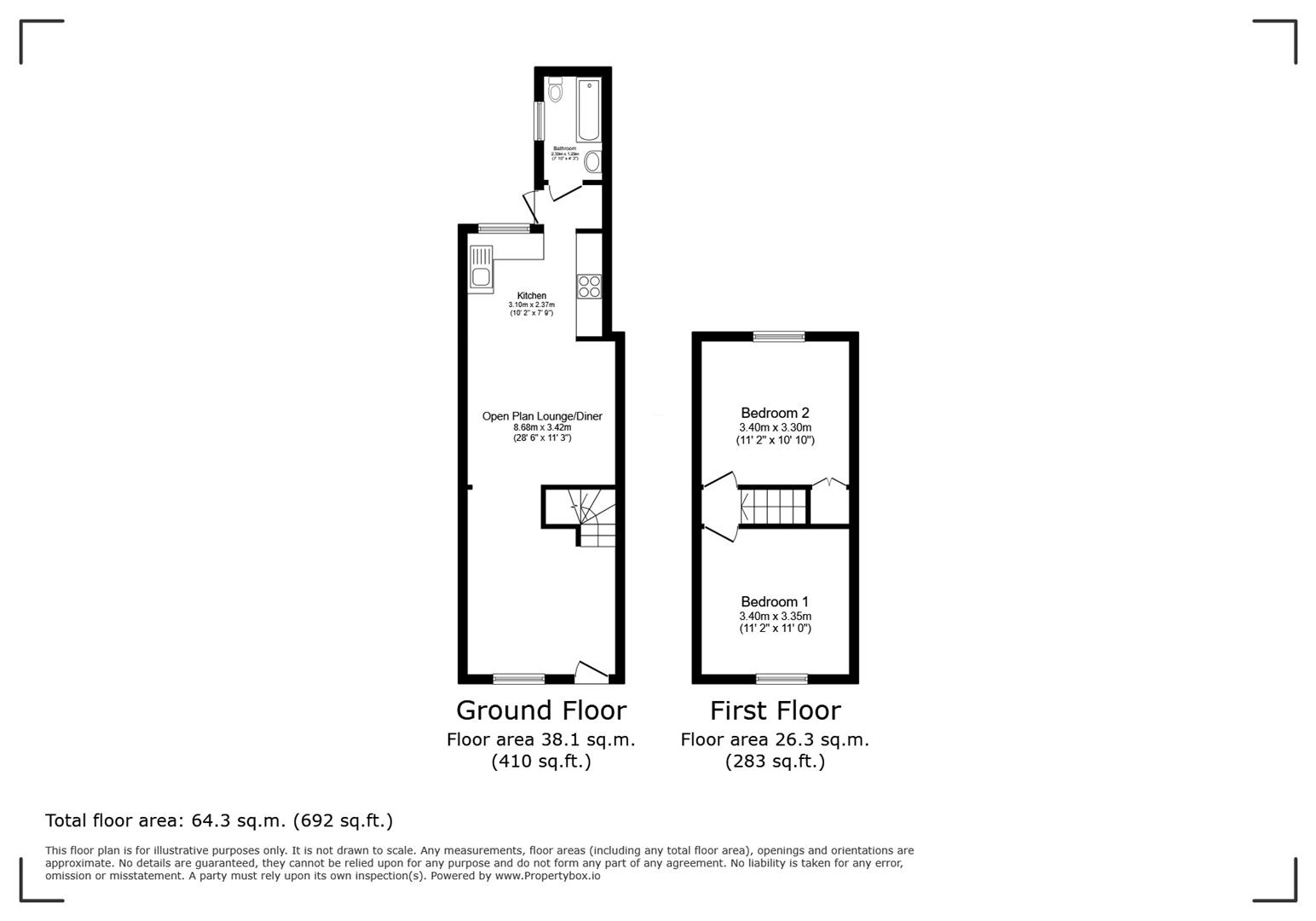 10, George Street, Hedon floorplan