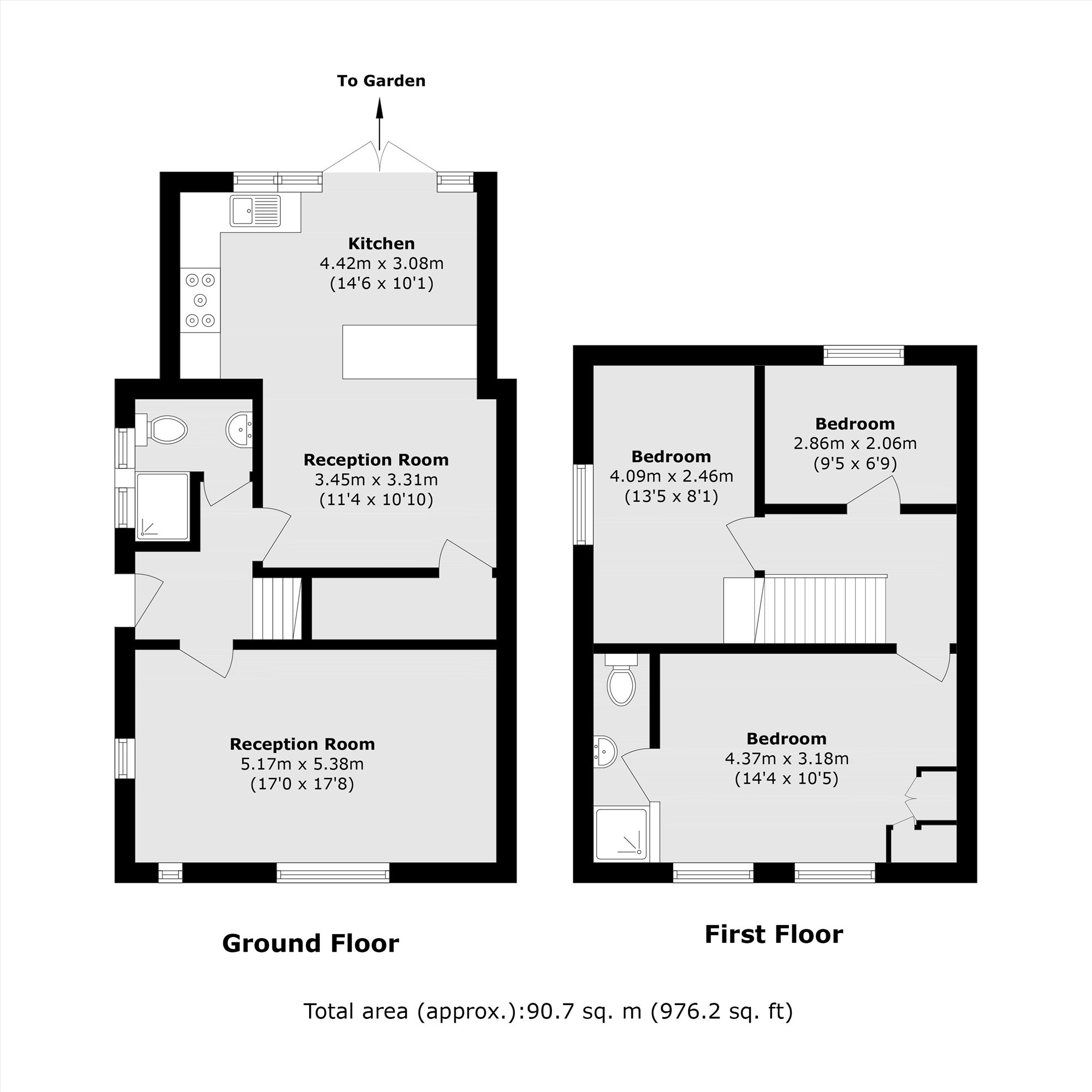 83, Twining Avenue, Twickenham floorplan