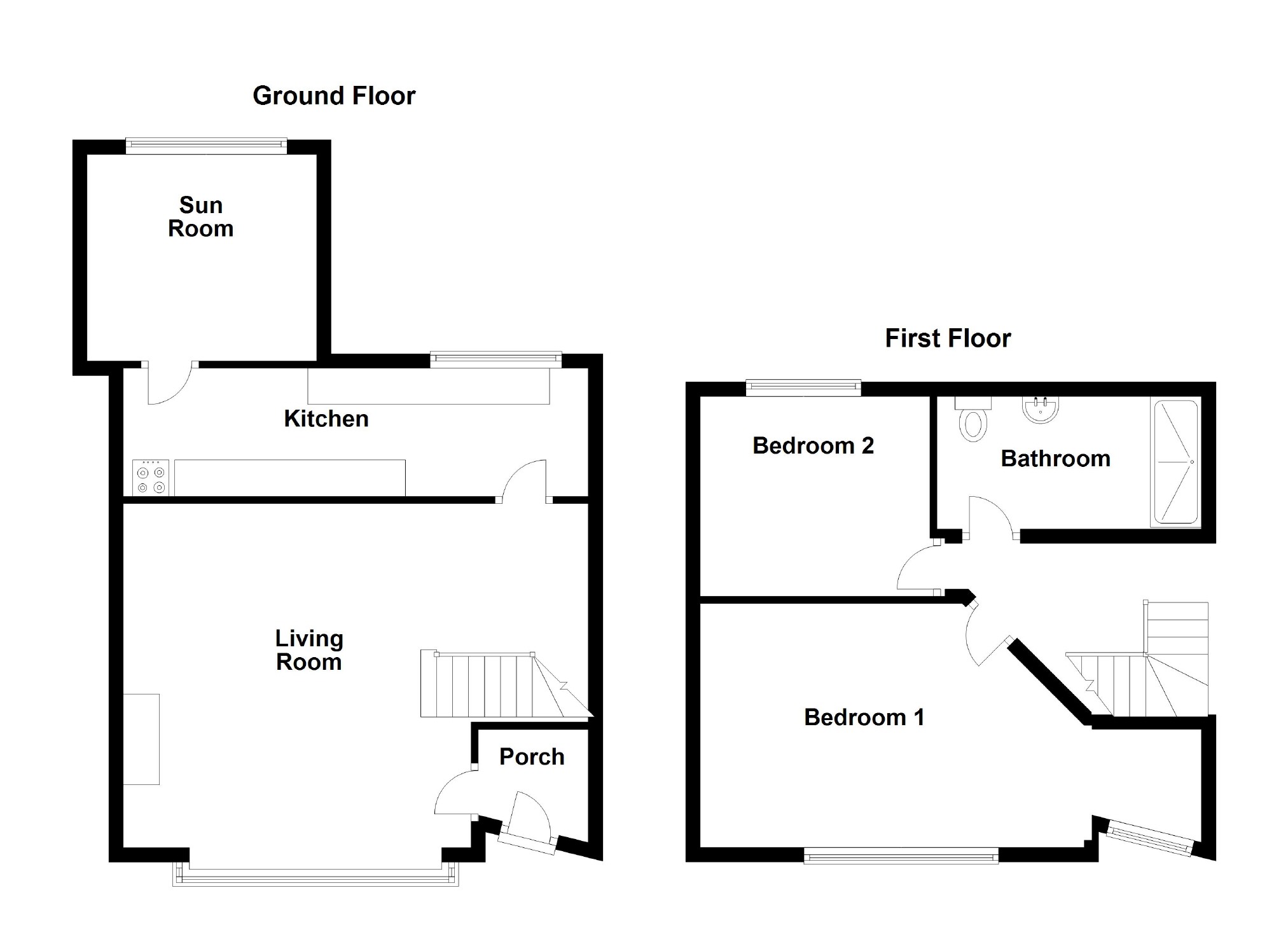 2 Bedrooms Terraced house for sale in Bishopston Road, Bishopston, Swansea SA3