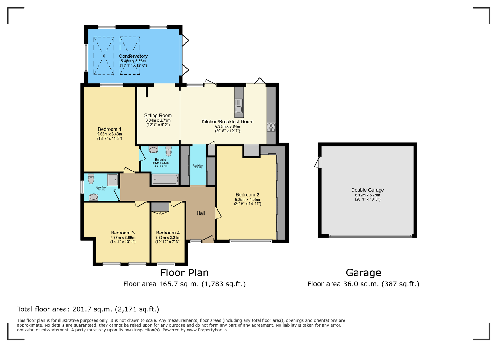 9, Willow Way, Ferndown floorplan