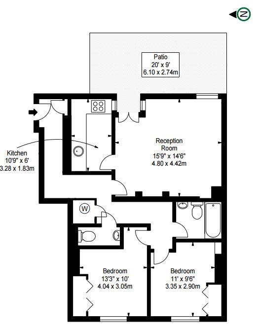 2 Bedrooms Flat to rent in Cedar House, Nottingham Place, Marylebone W1U