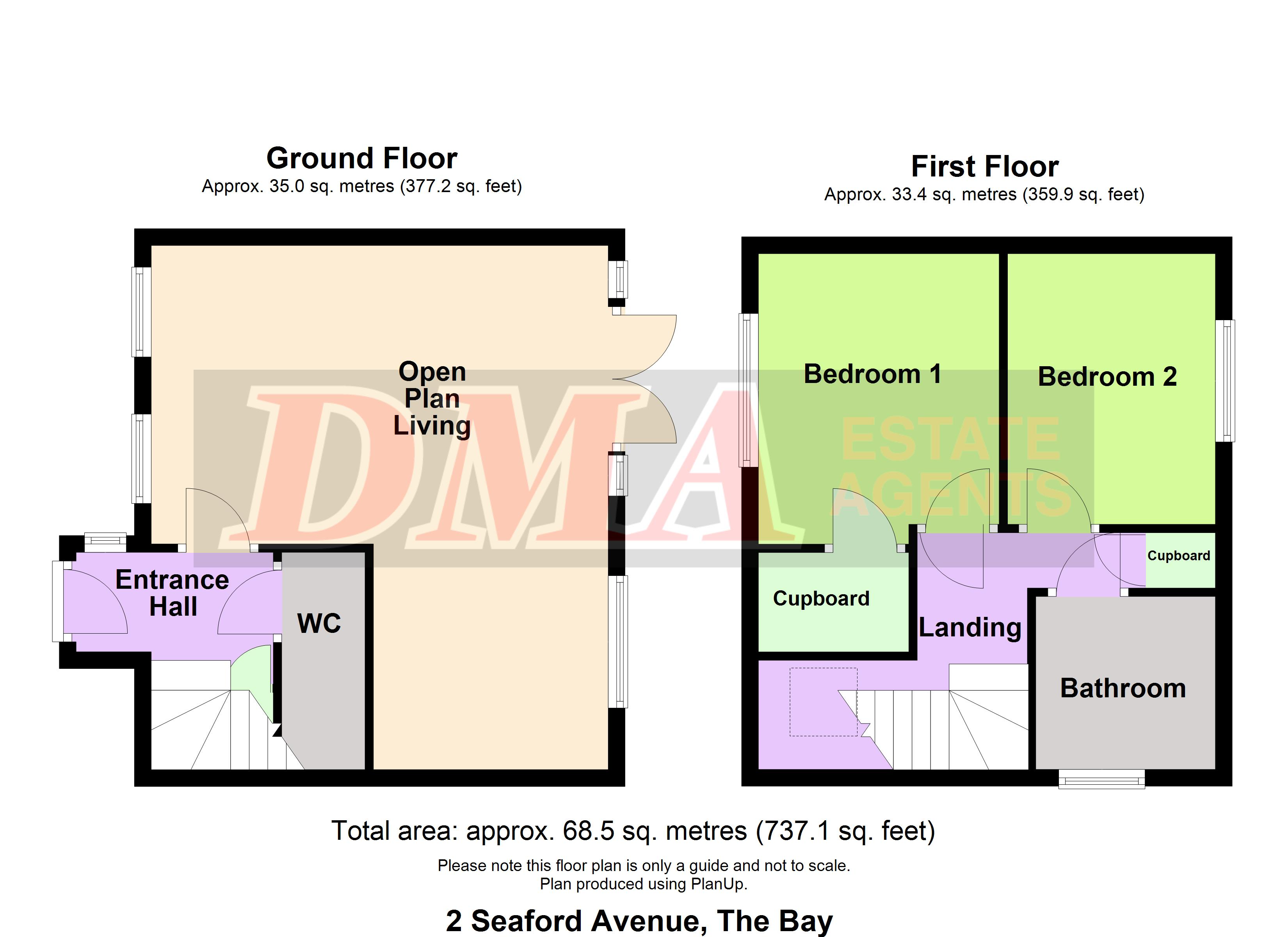 2, Seaford Avenue, The Bay, Filey floorplan