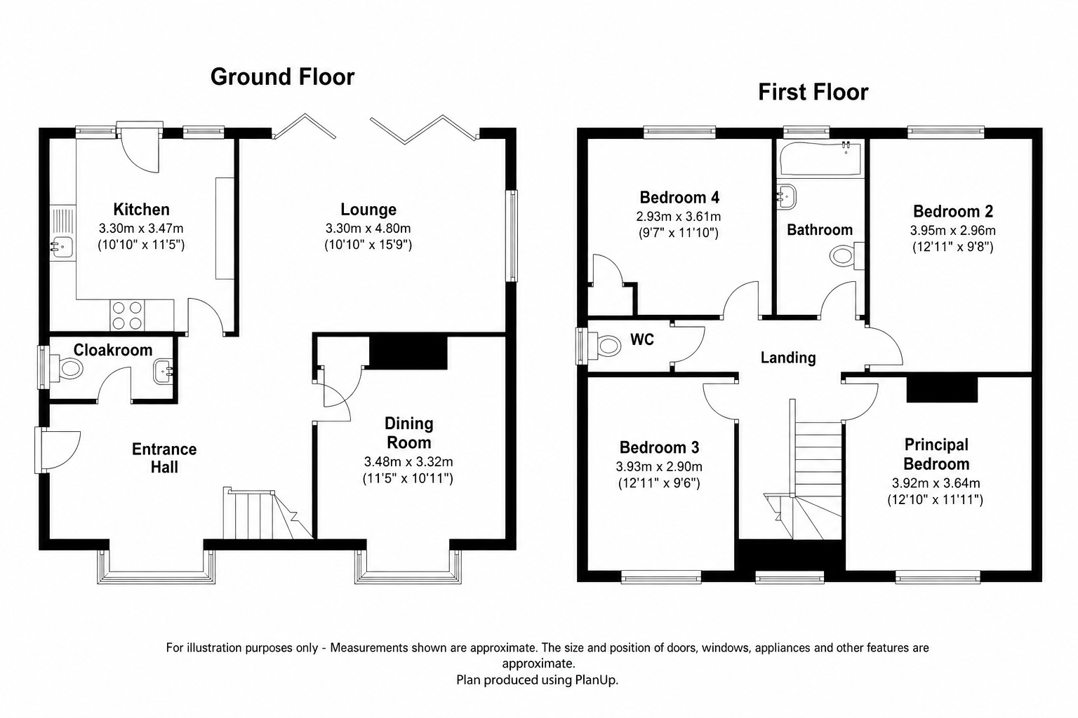 68, New Road, Shefford floorplan