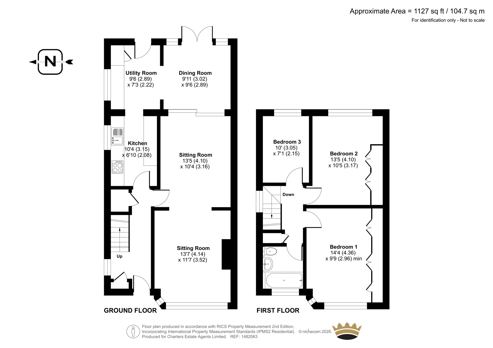 71, Elmes Drive, Southampton floorplan