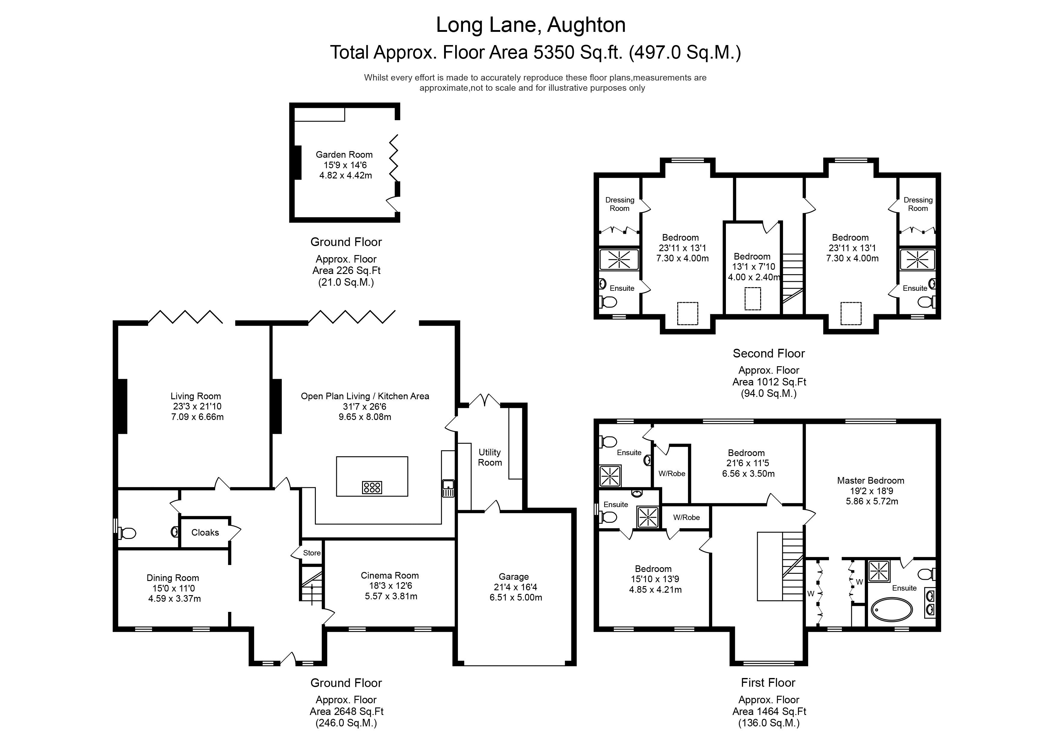 5 Bedrooms Detached house for sale in Long Lane, Aughton, Ormskirk L39