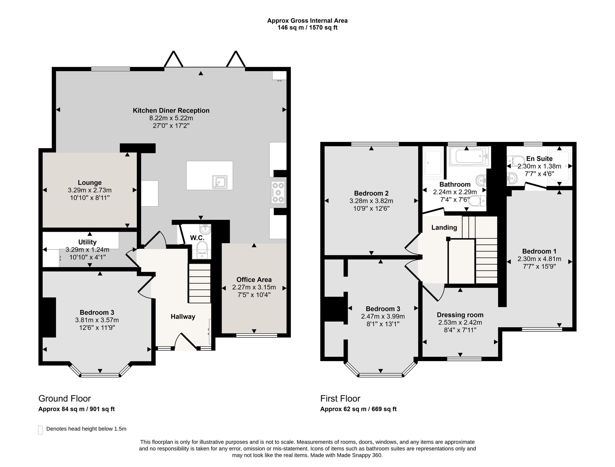 19 Carr Road, Manchester floorplan