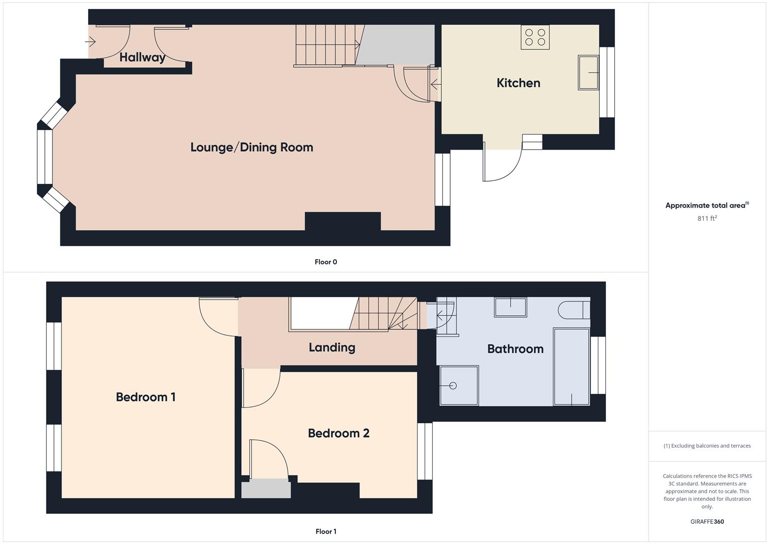 77, Bertram Road, Enfield floorplan