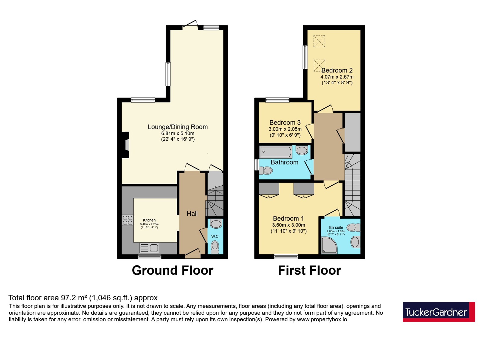 3, Church View, Cambridge floorplan