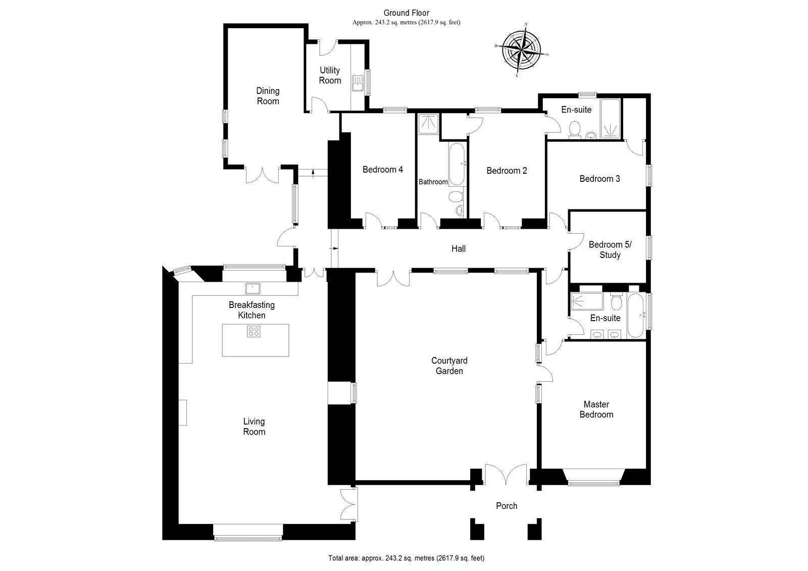 5 Bedrooms Link-detached house for sale in Leighton House, Haining, Dunblane FK15