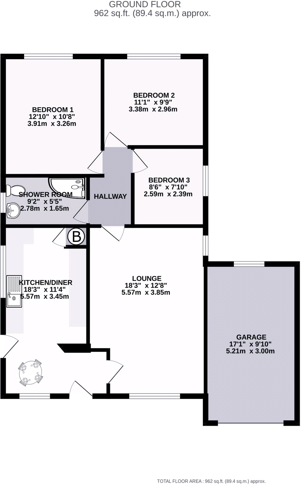 Kimberley,, Colton Street, Lincolnshire floorplan