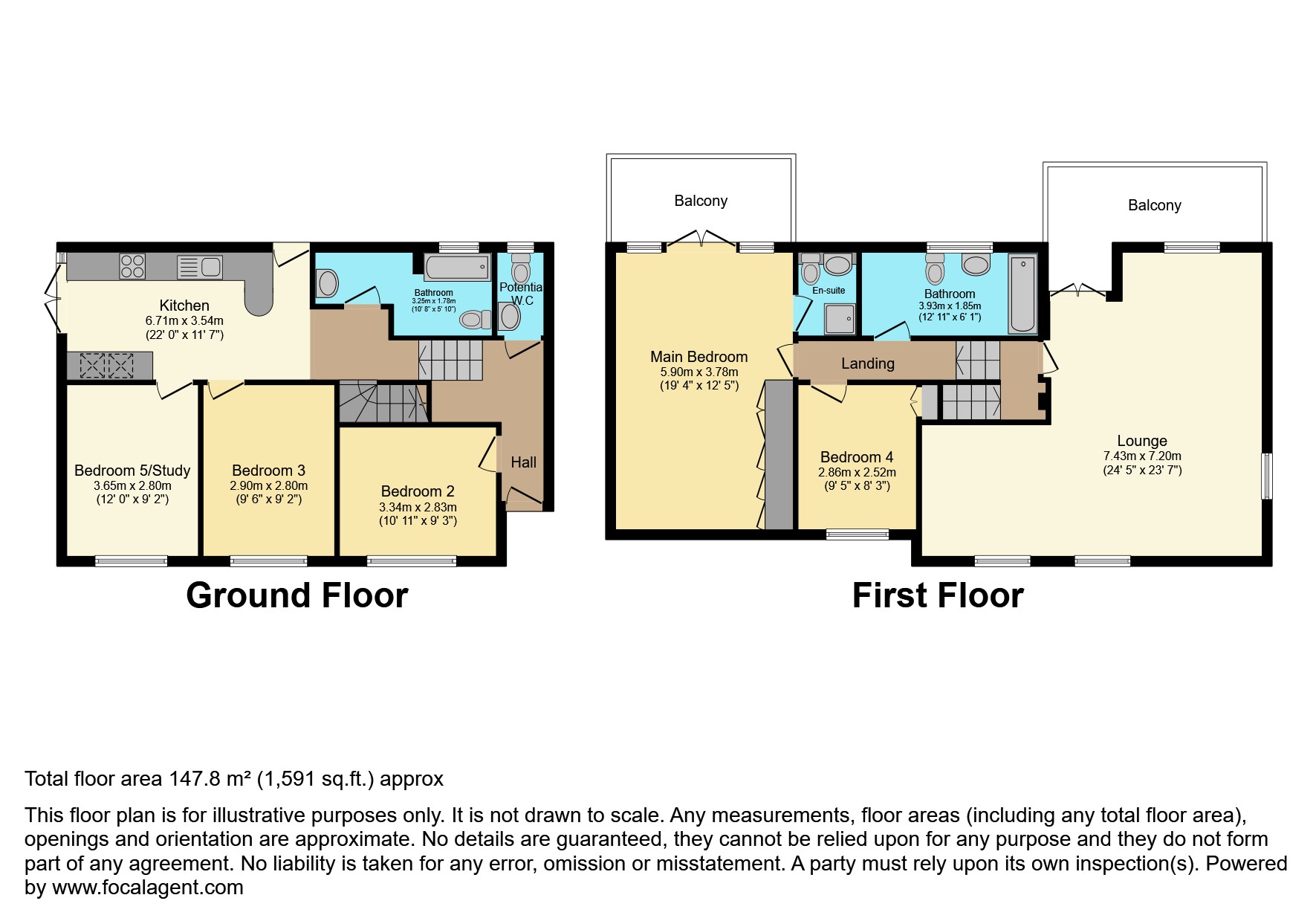 6, Erith Close, Maidstone floorplan