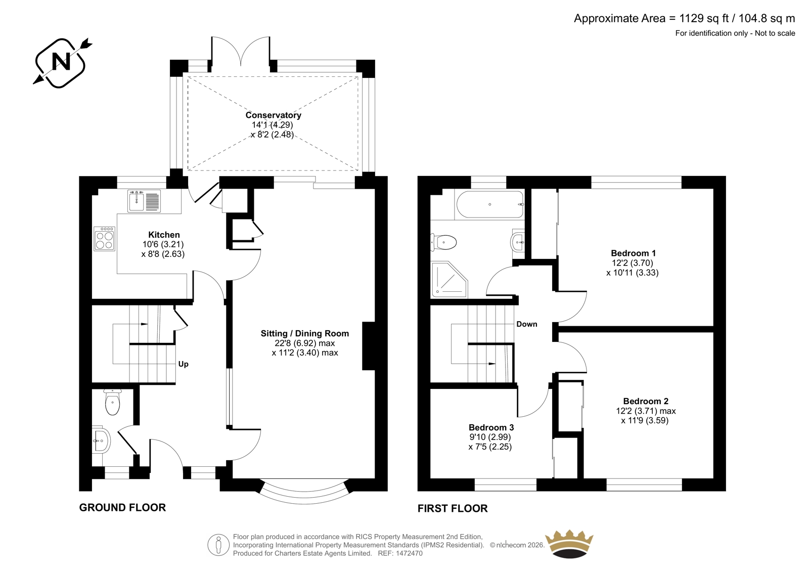 3, Glebe Court, Hampshire floorplan