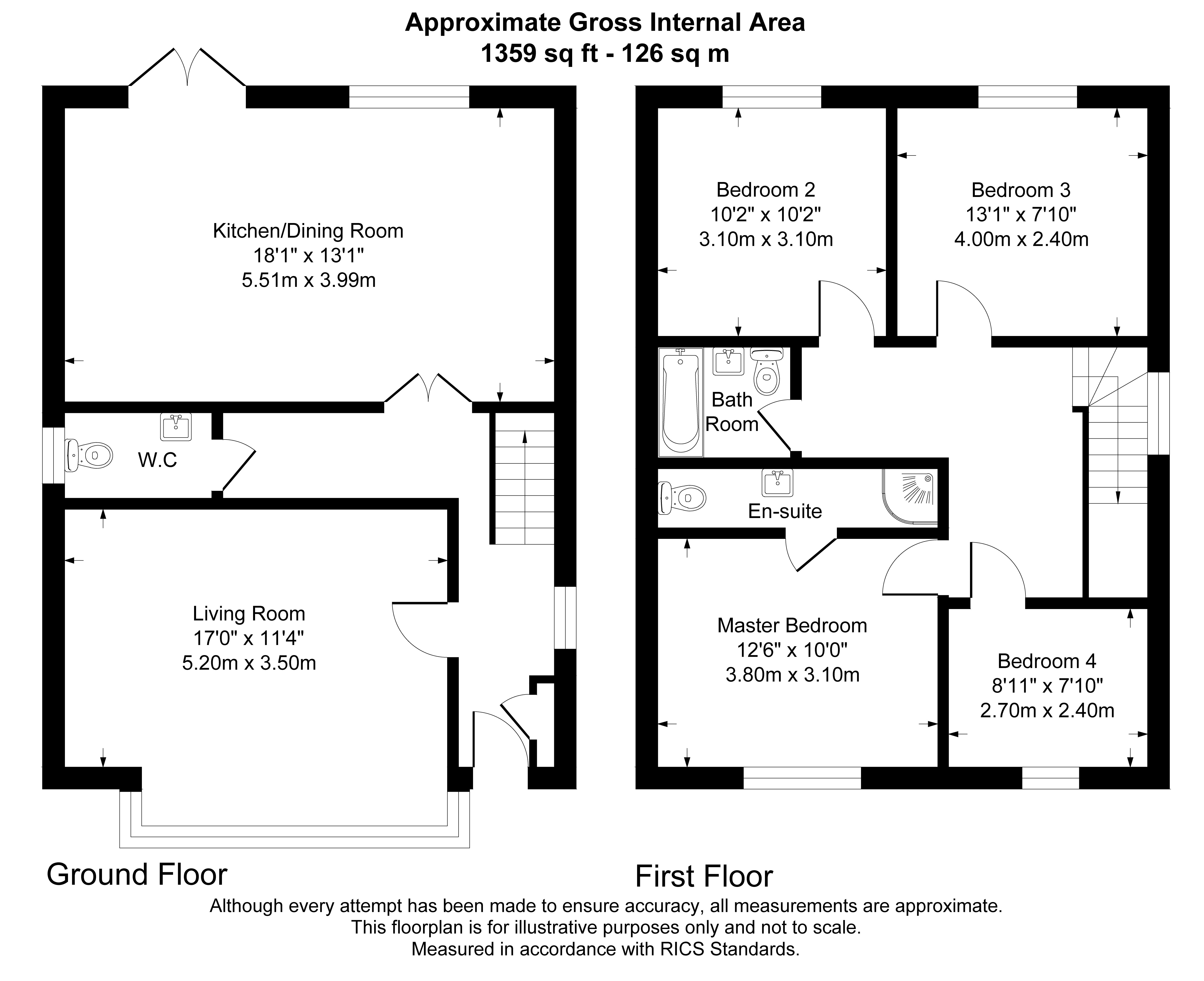 133, Upton Road, Berkshire floorplan