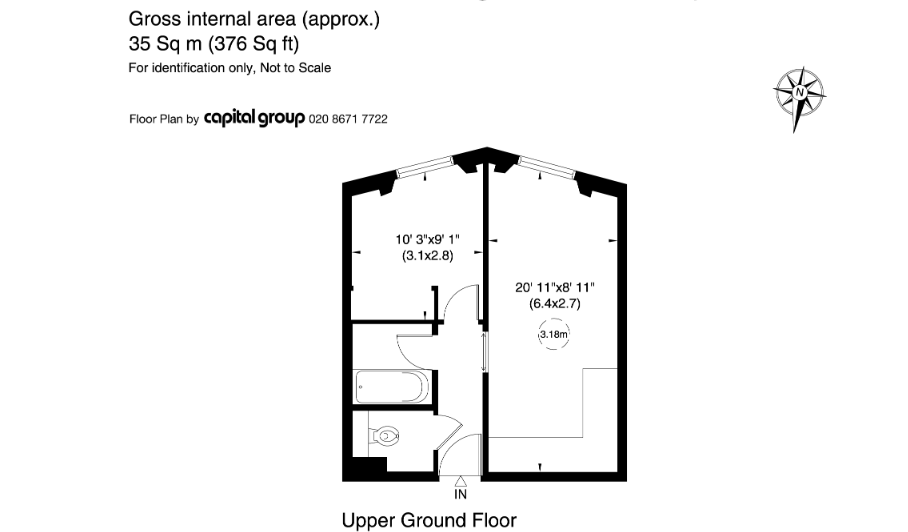 1 Bedrooms Flat to rent in Kensington Gardens Square, London W2