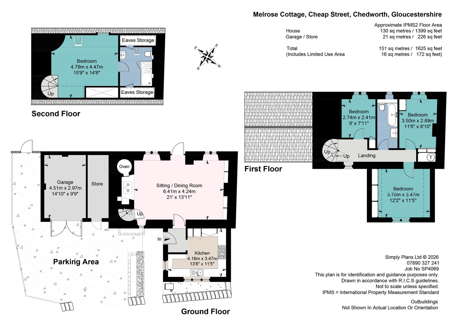 Melrose Cottage, Cheap Street, Cheltenham floorplan