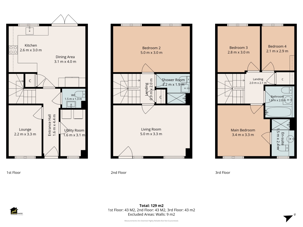 18, St Carileph Way, Bishop Auckland floorplan
