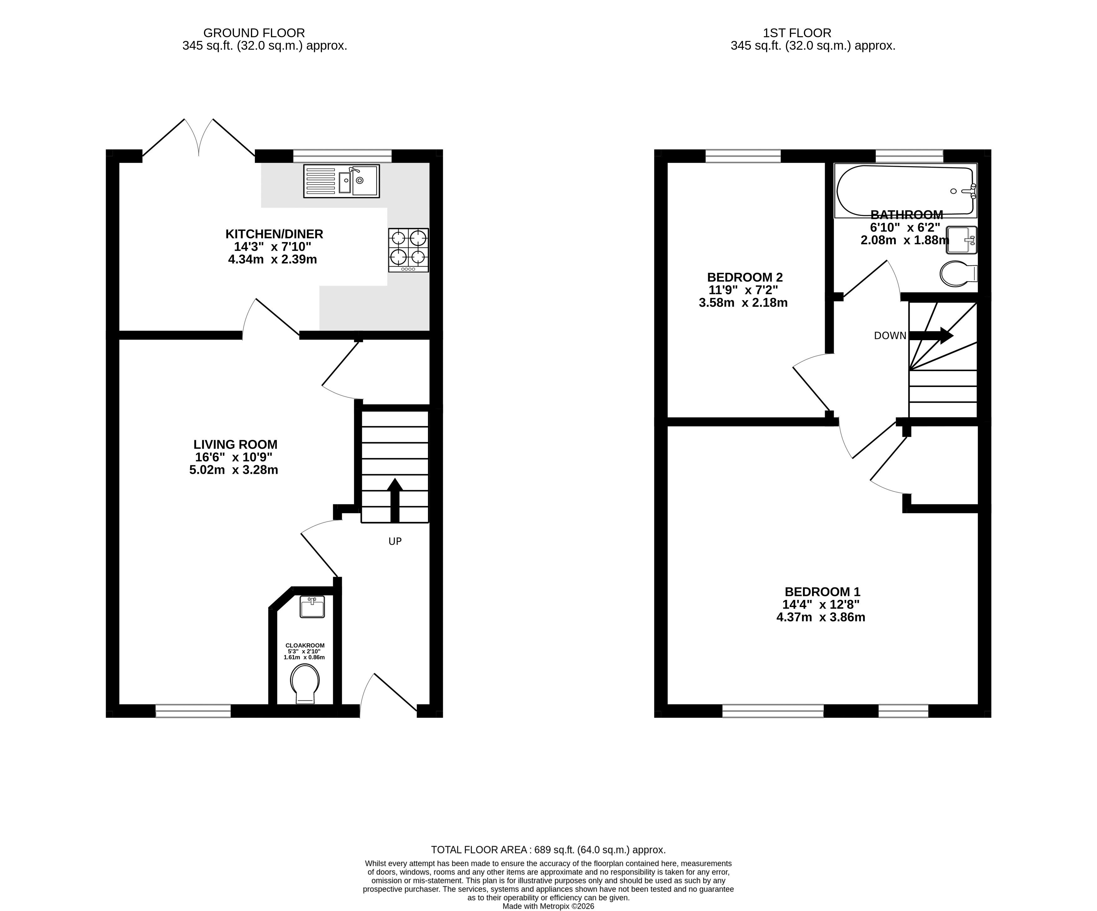 17, Risedale Drive, York floorplan
