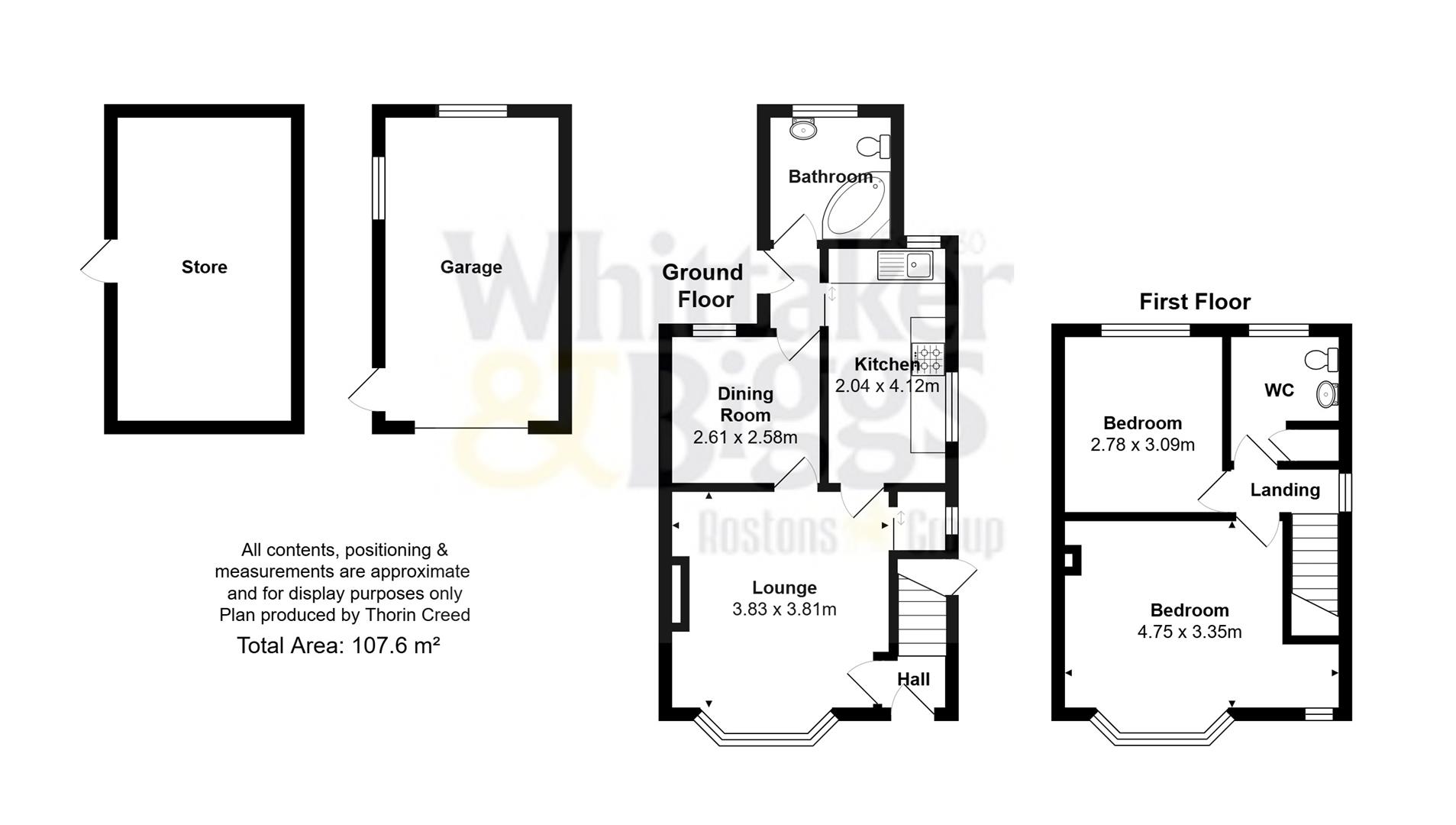 63, Buxton Road, Congleton floorplan