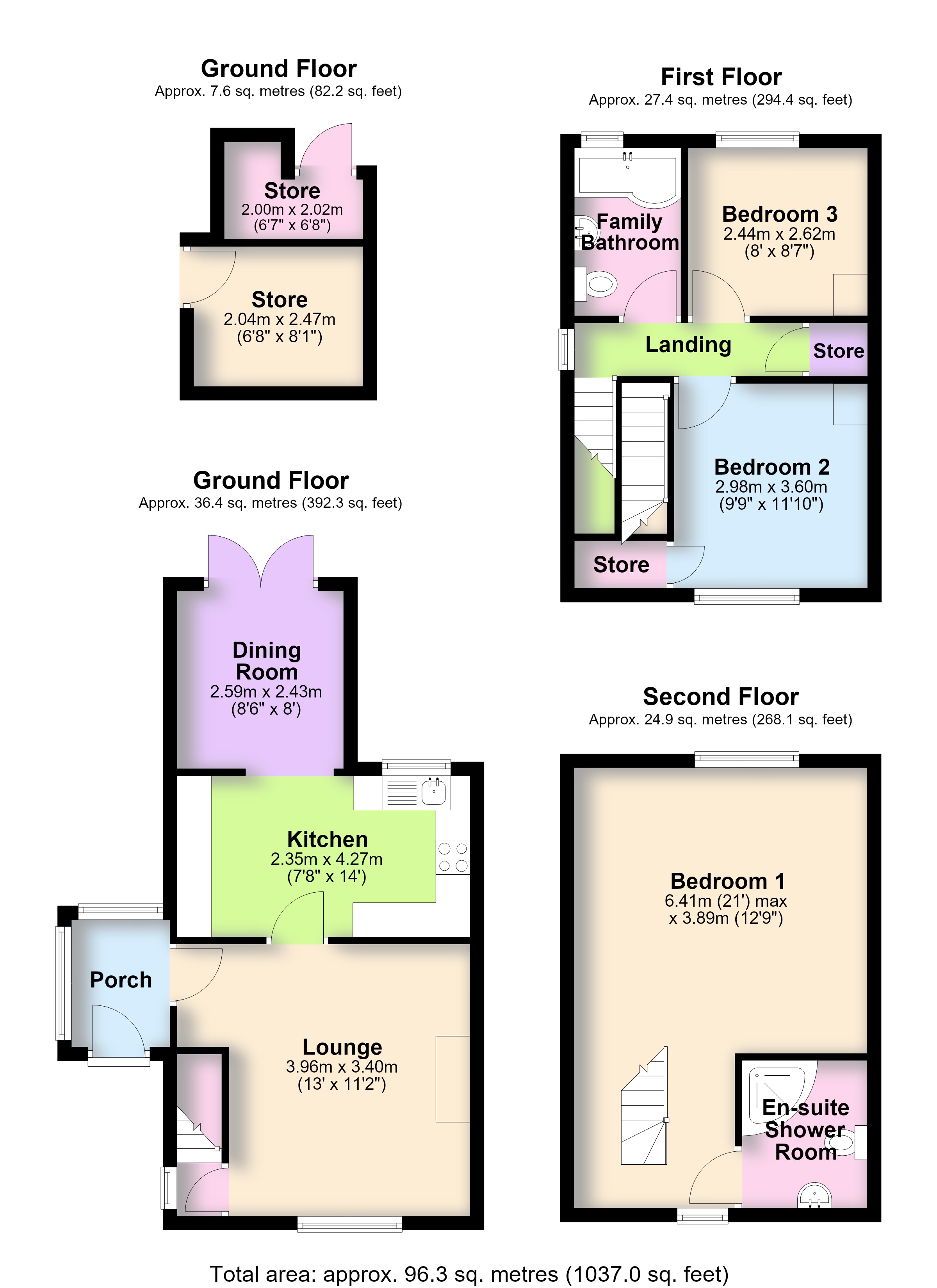 Crown Cottages, Northwich floorplan