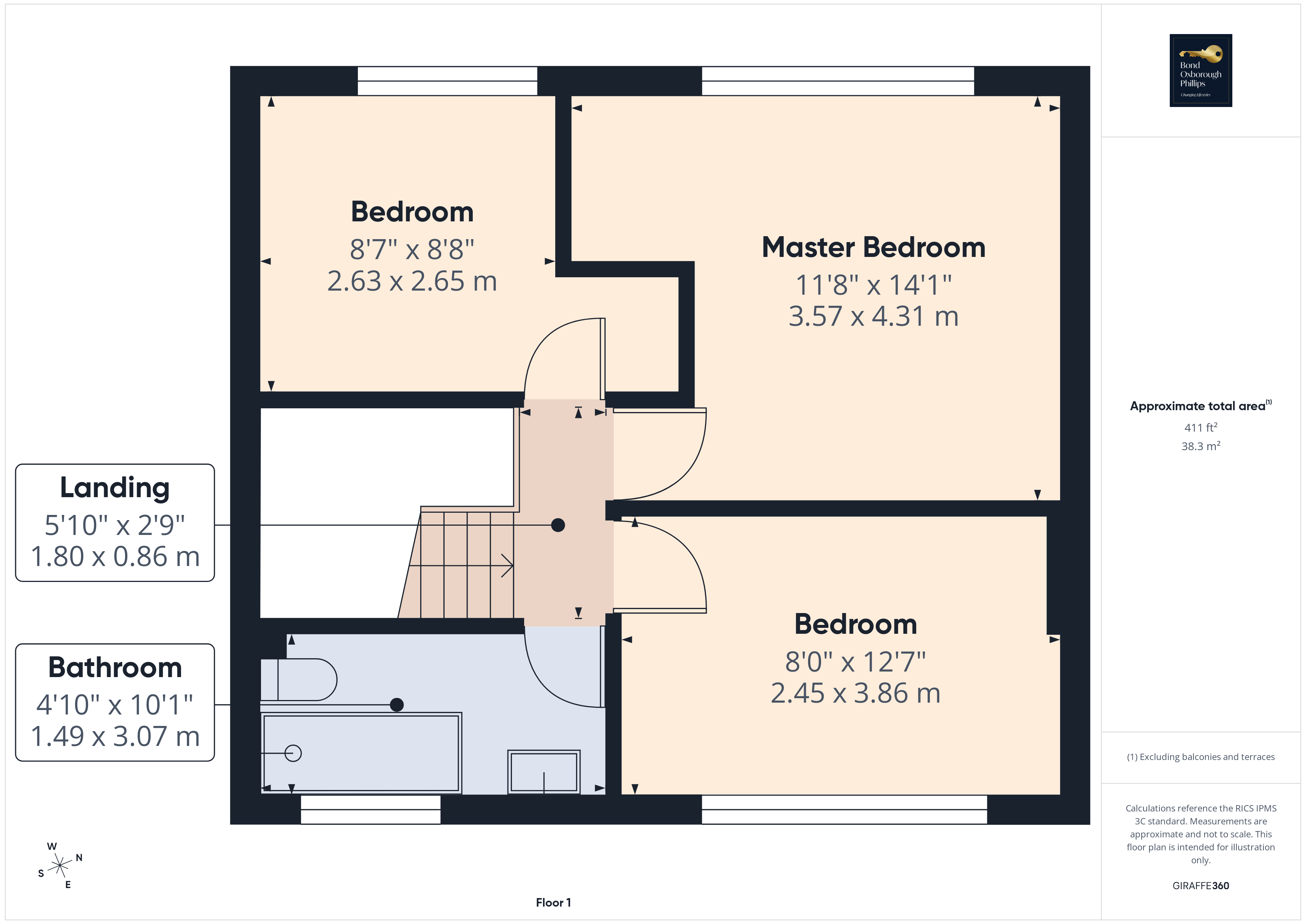 Cres,, Molesworth Street, Cornwall floorplan