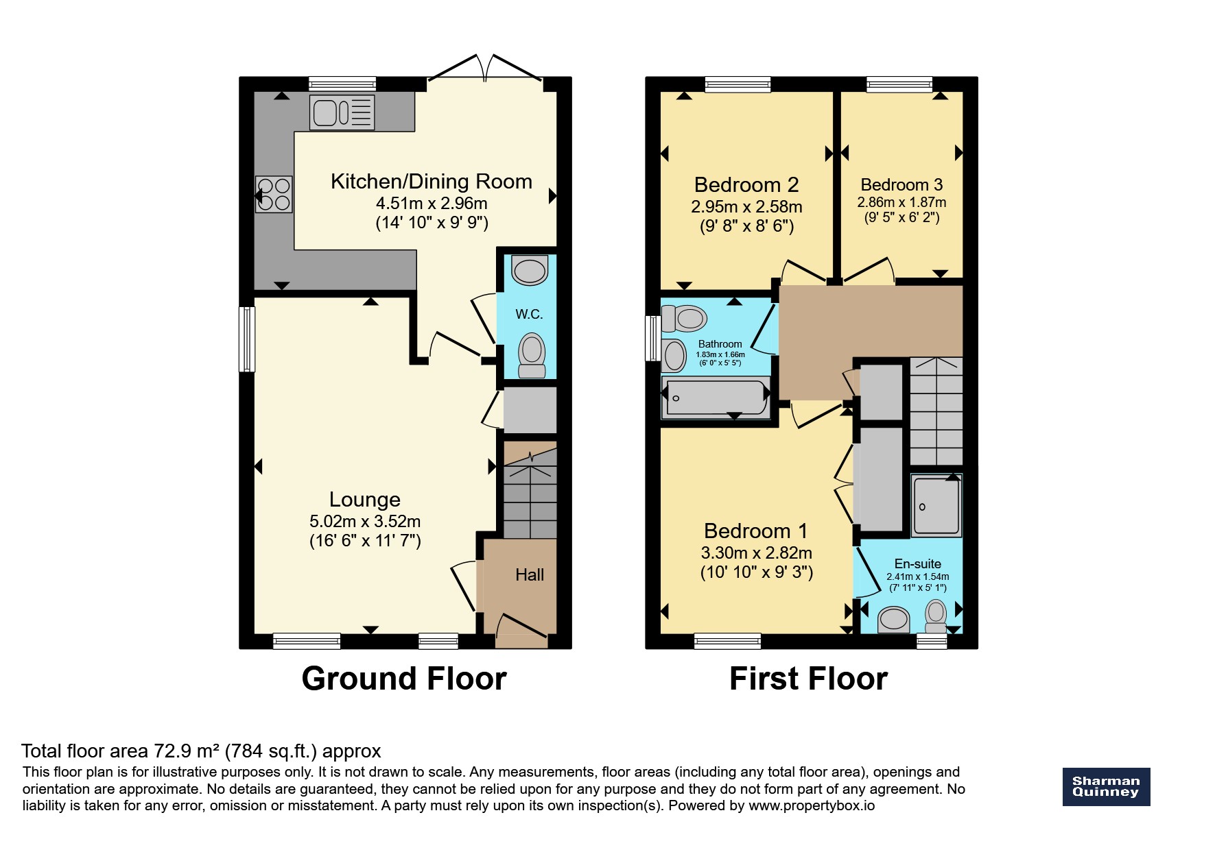Hartley Avenue, Peterborough floorplan