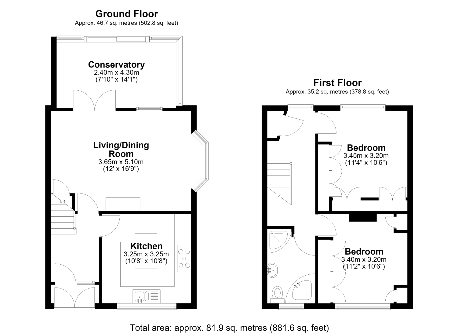 10, Yeoveney Close Moor Lane, Staines-upon-Thames floorplan