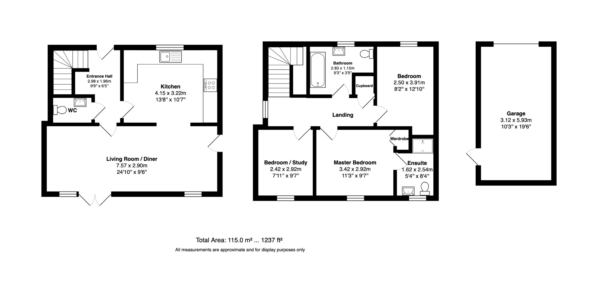 14 Greyling Way, Swaffham, Norfolk floorplan