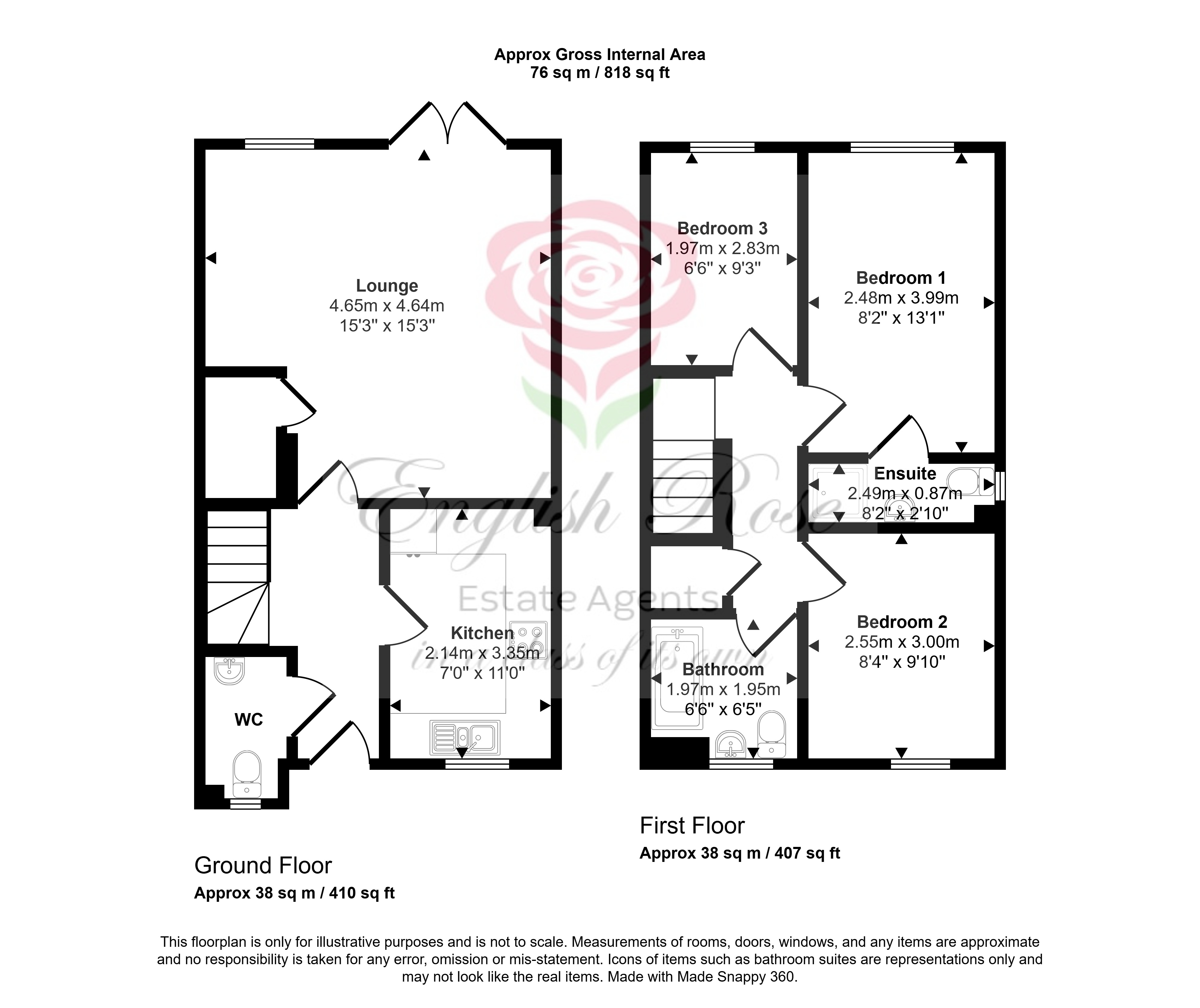 17, Madejski Way, Kirkby In Ashfield floorplan