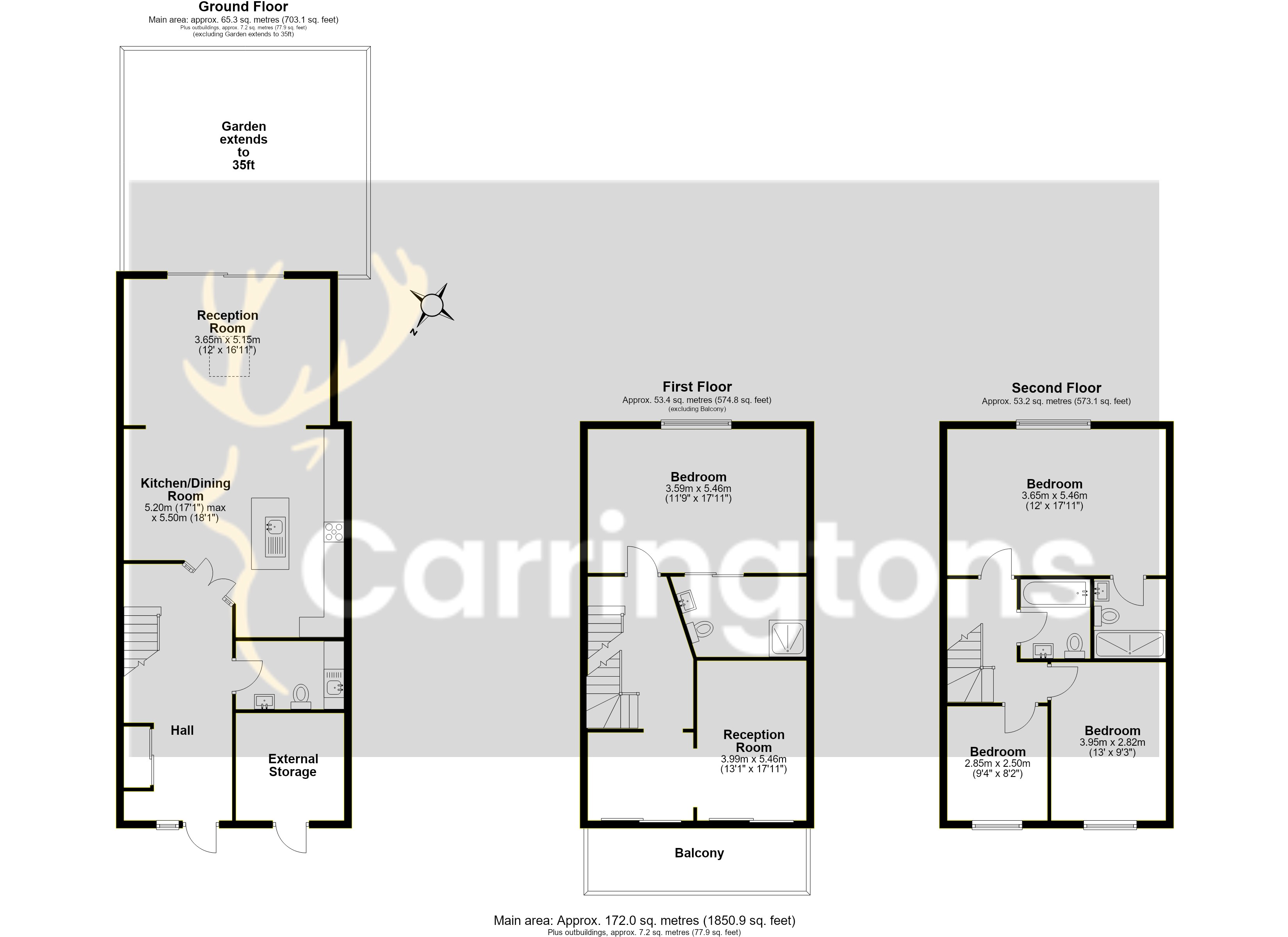 Morecoombe Close, London floorplan