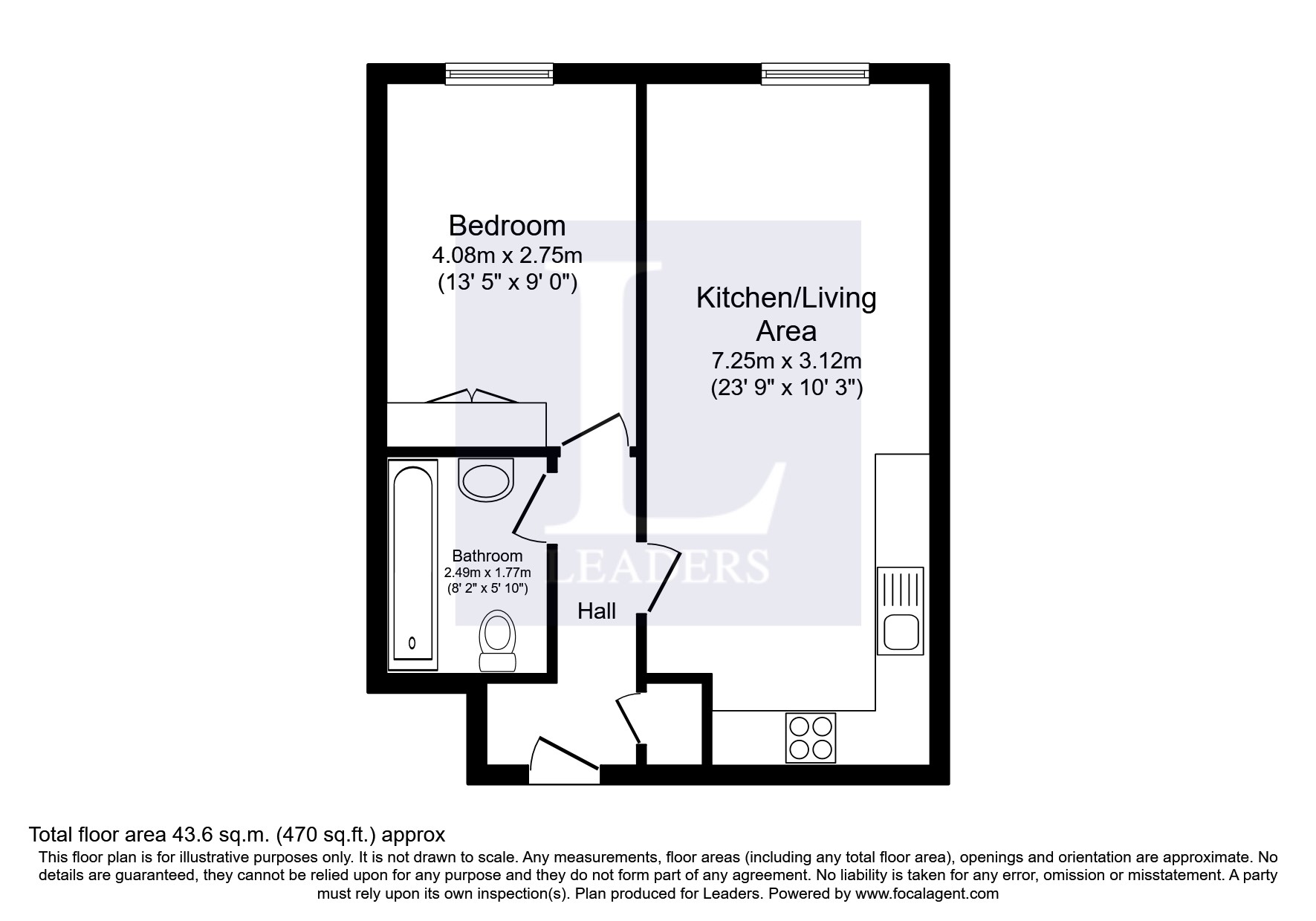 Apartment 10, Pierpoint Court, Worcester floorplan