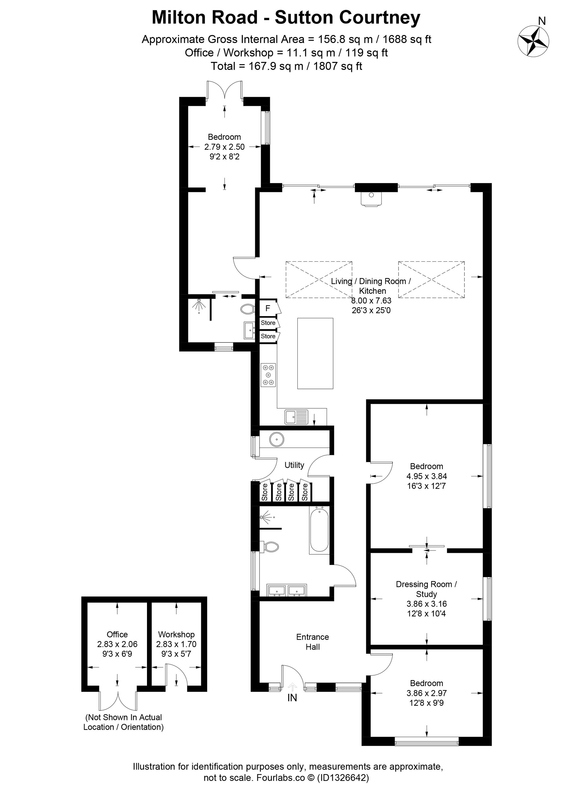 106 Milton Road, Abingdon floorplan