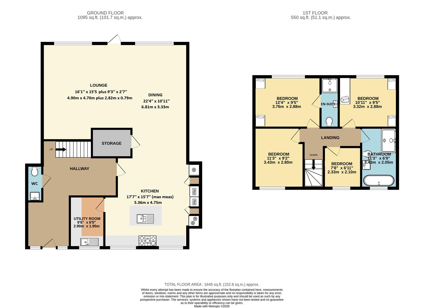 2, Hurst Waterworks, Glossop floorplan