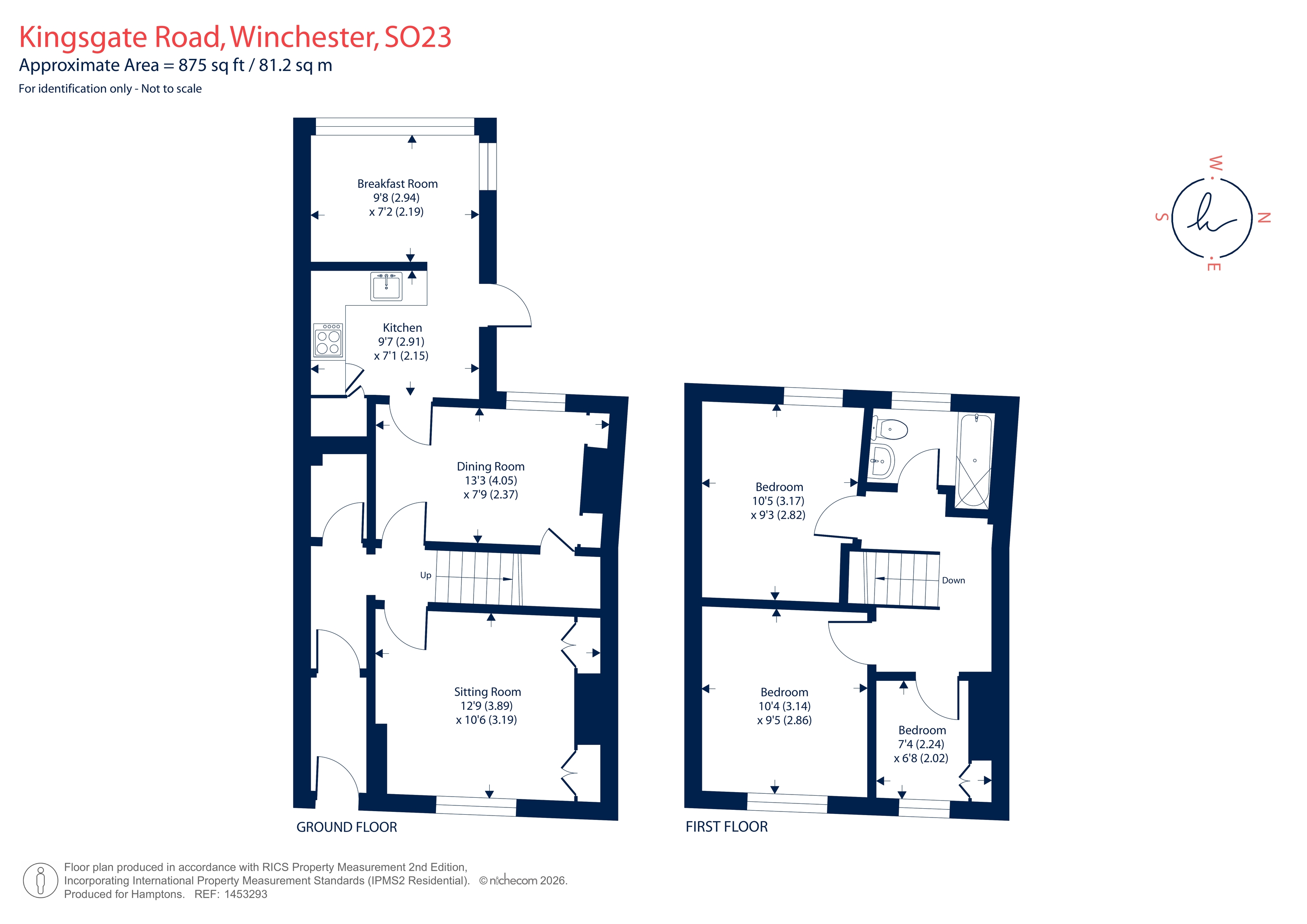 32, Kingsgate Road, Winchester floorplan